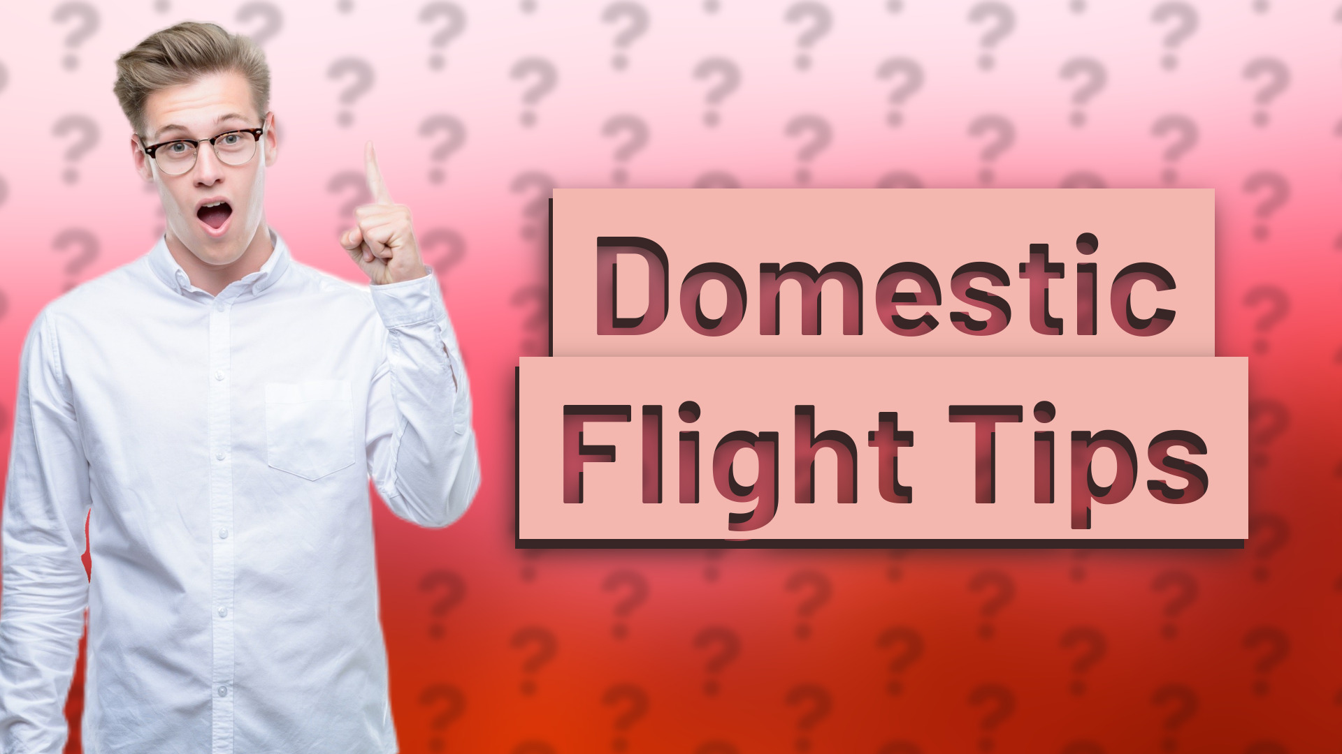 Domestic Flight Tips