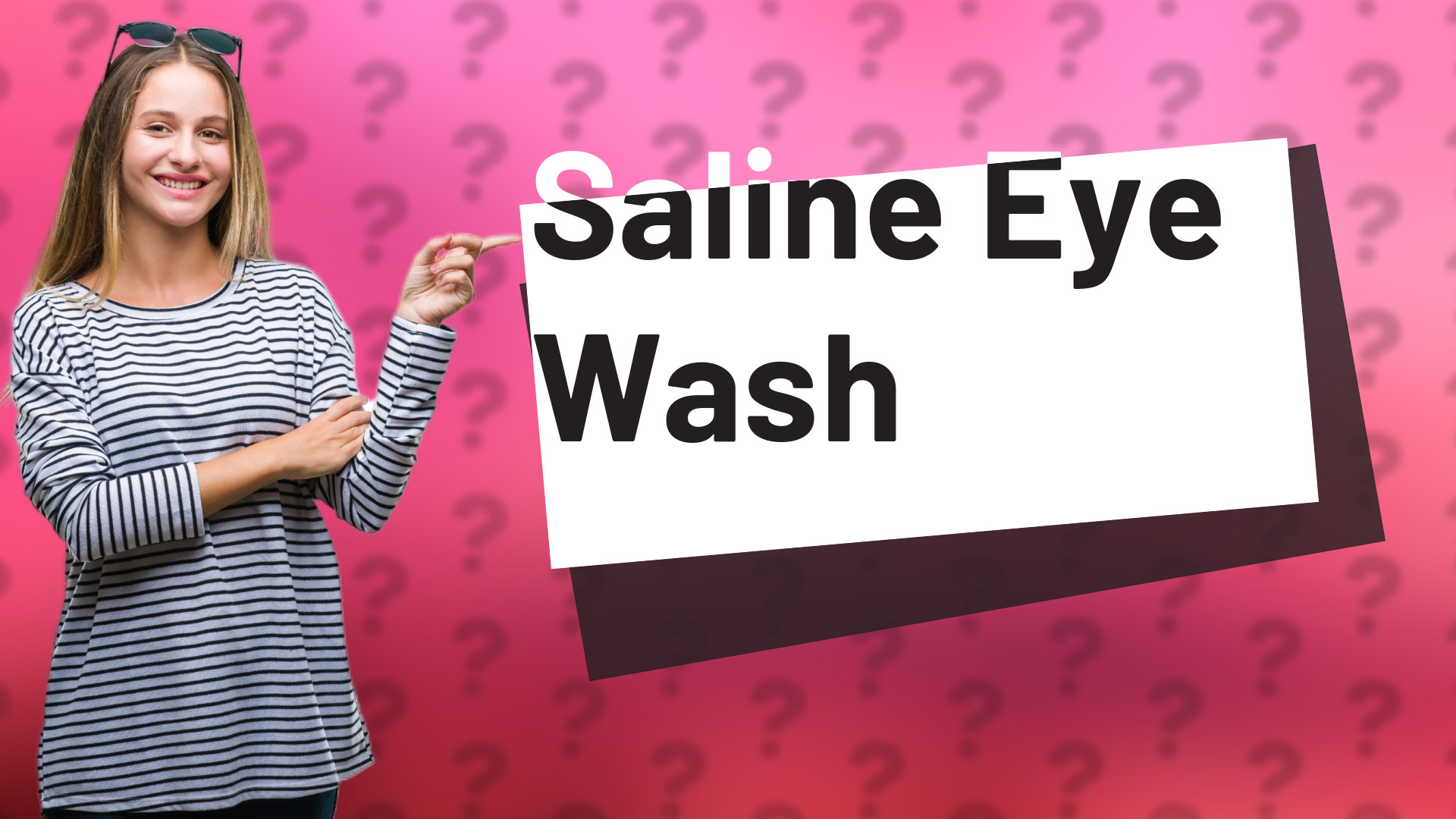 Saline Eye Wash