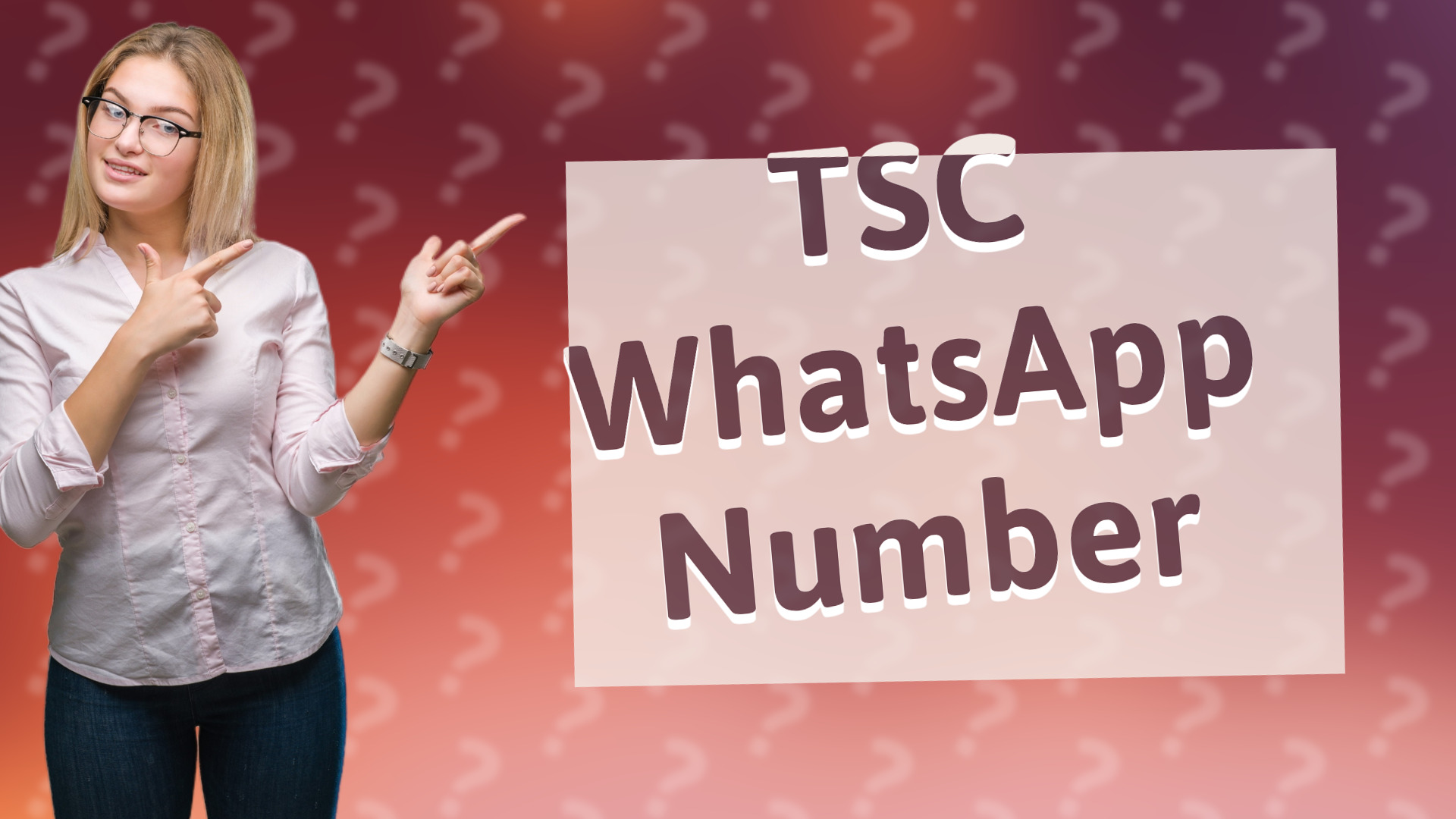TSC WhatsApp Number