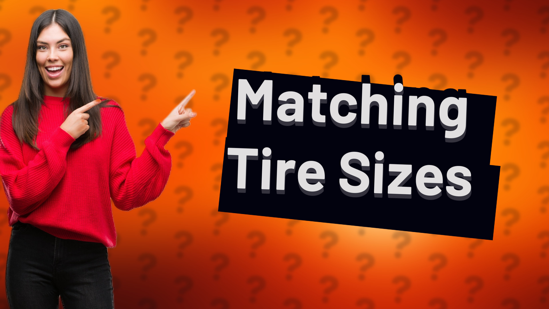 Matching Tire Sizes