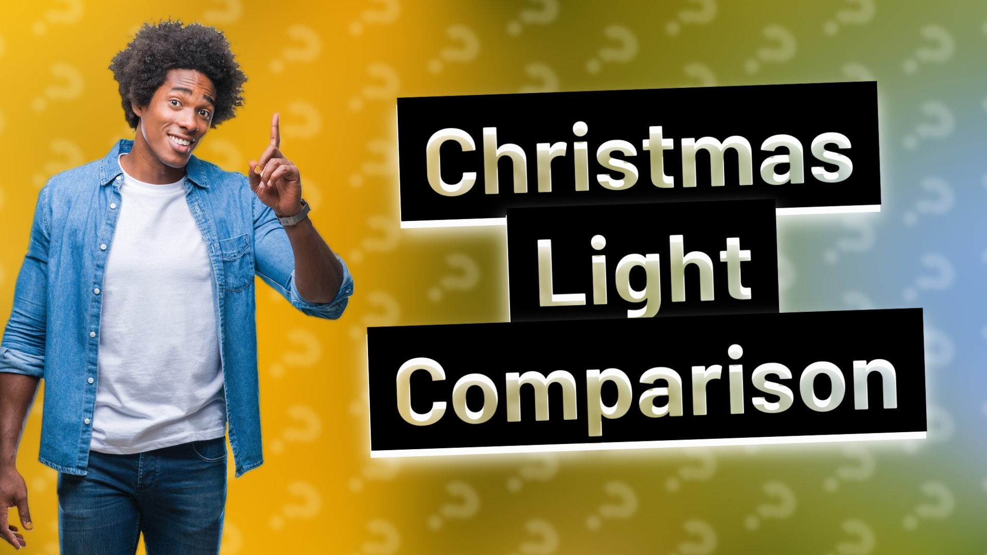 Christmas Light Comparison