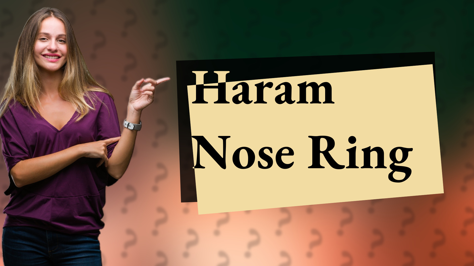 Haram Nose Ring