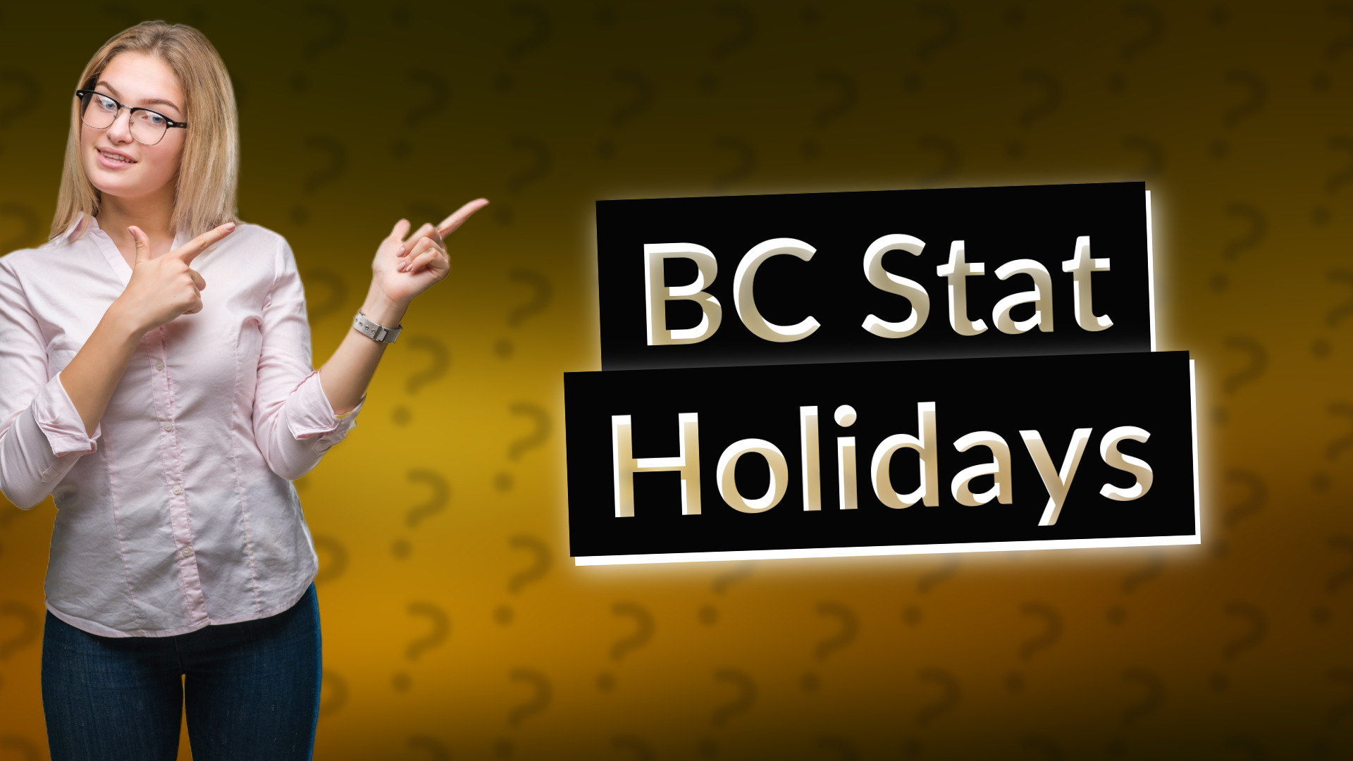 BC Stat Holidays