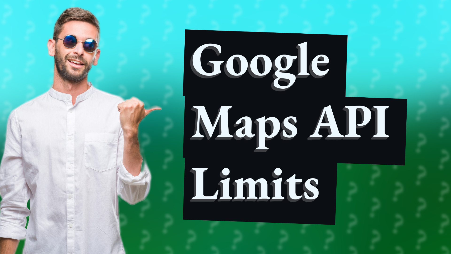 Google Maps API Limits