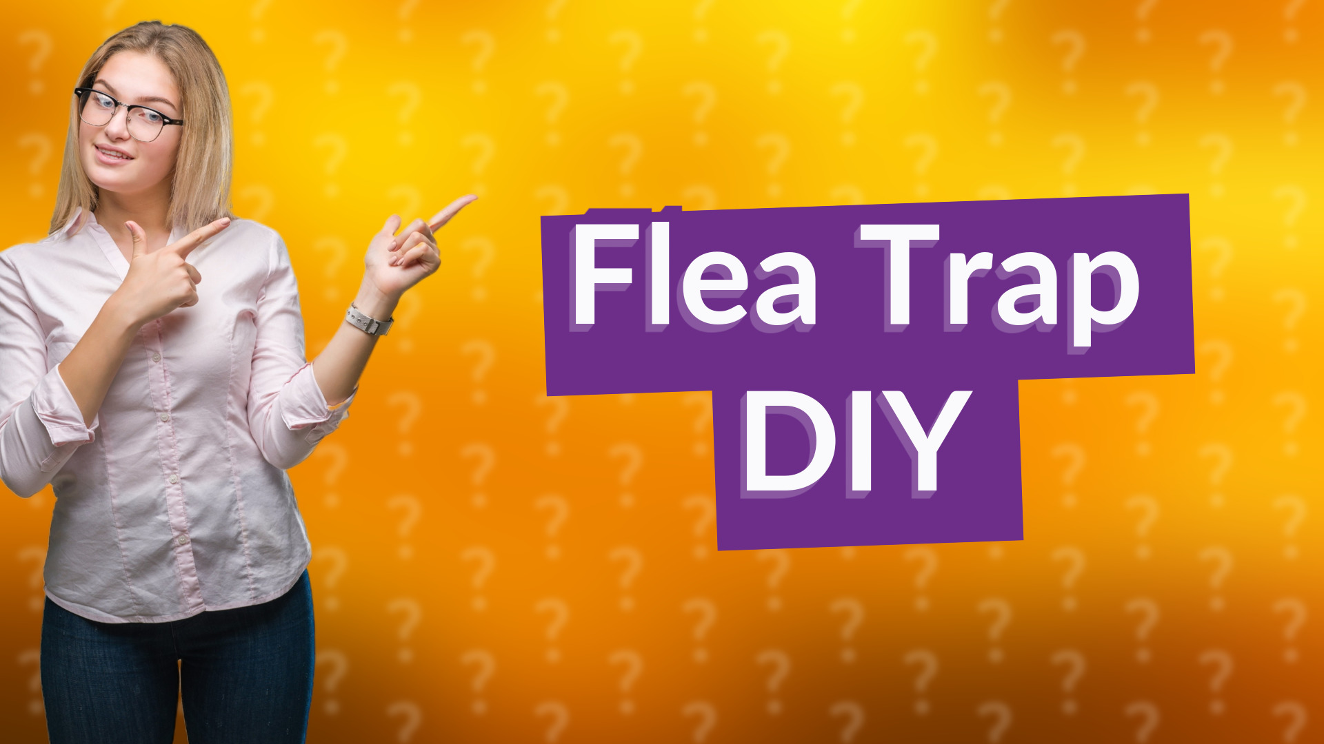 Flea Trap DIY