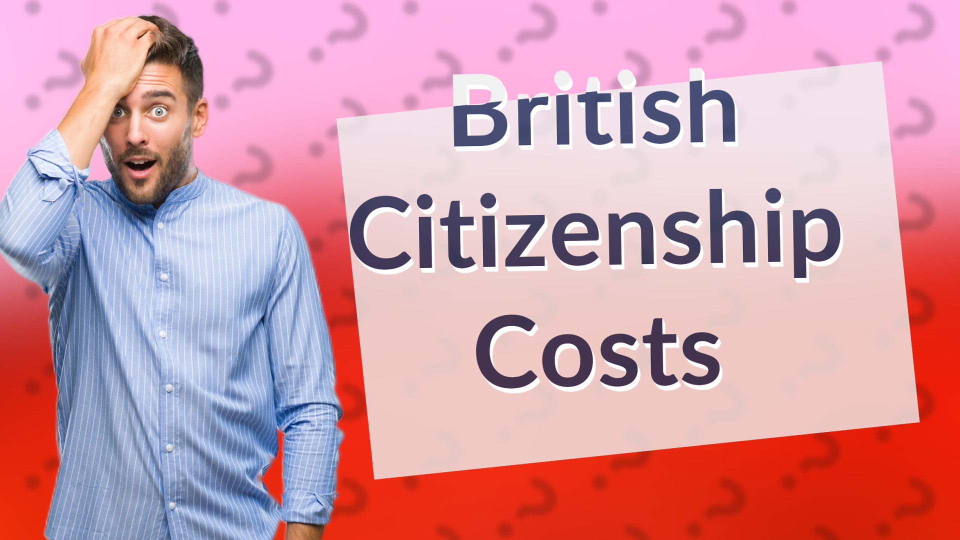 British Citizenship Costs