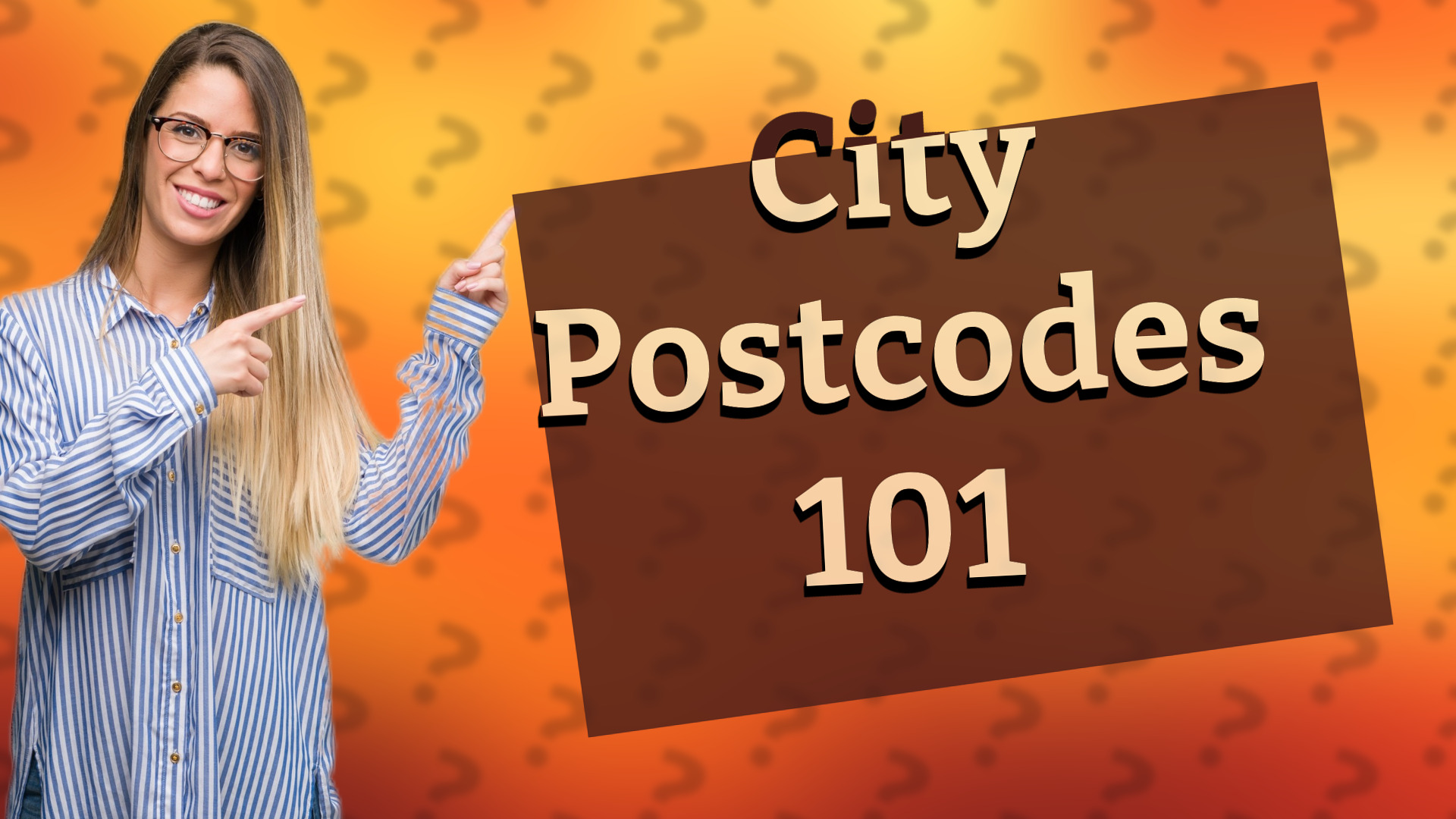 City Postcodes 101