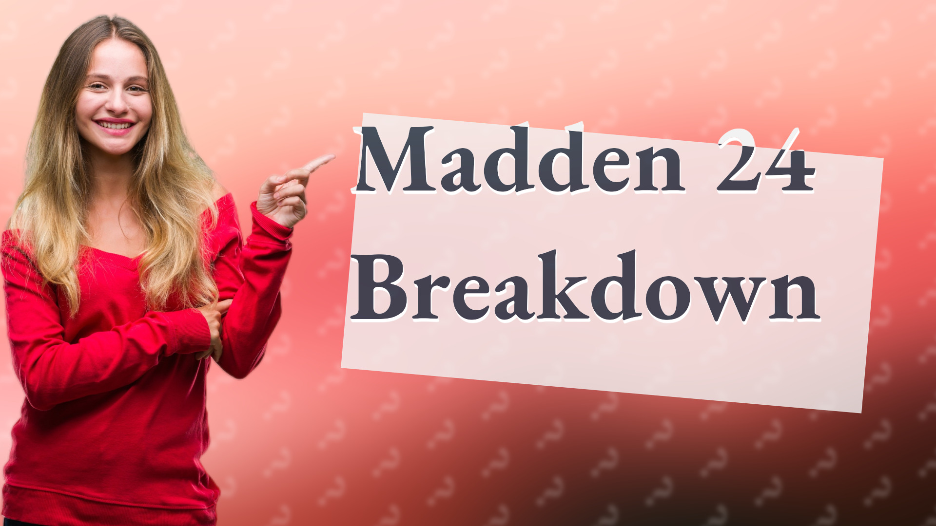 Madden 24 Breakdown