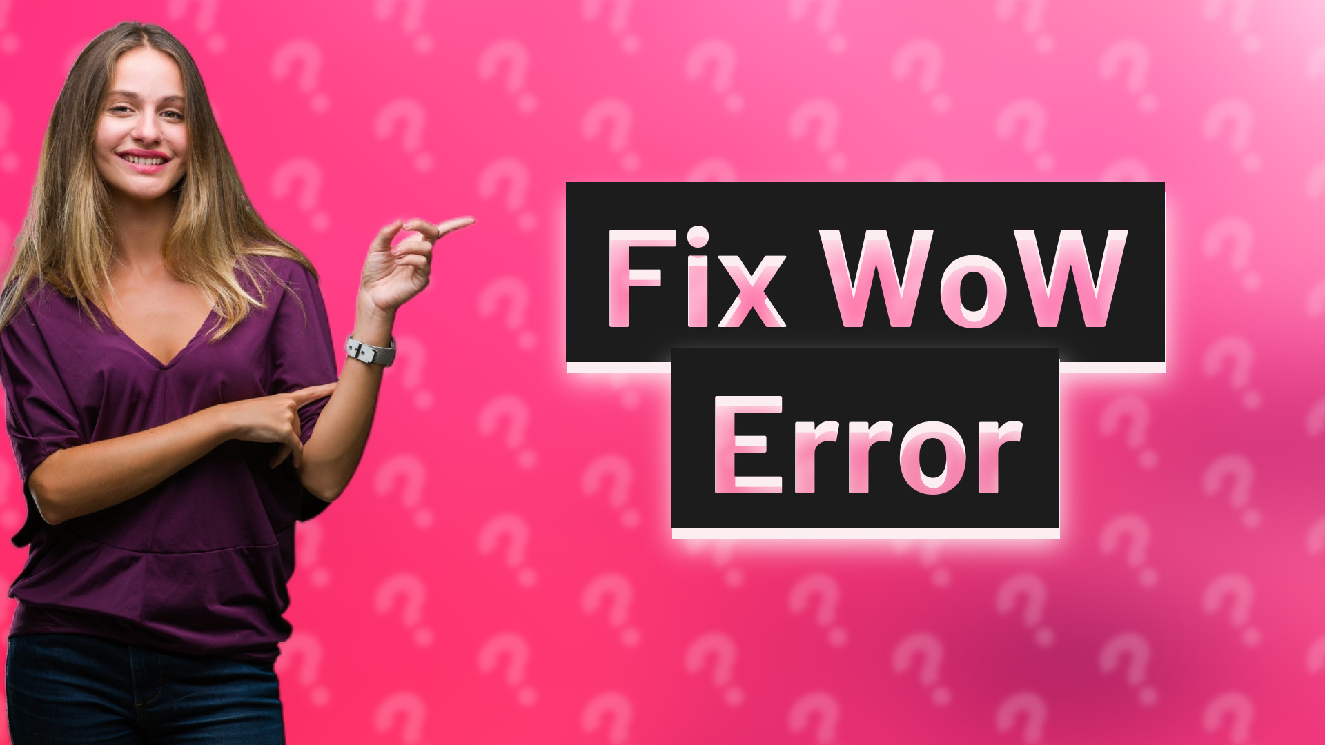 Fix WoW Error