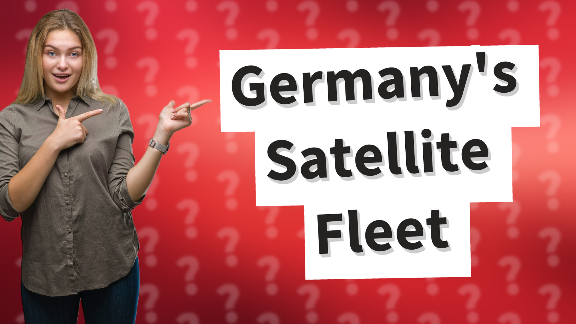 Germany's Satellite Fleet