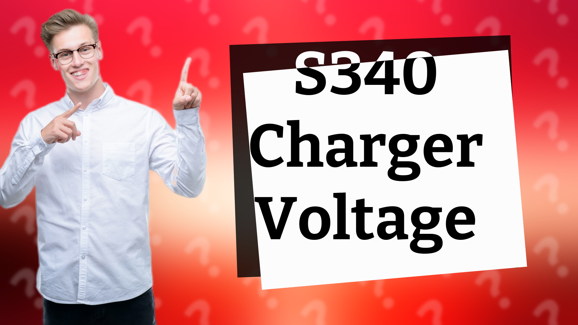 S340 Charger Voltage