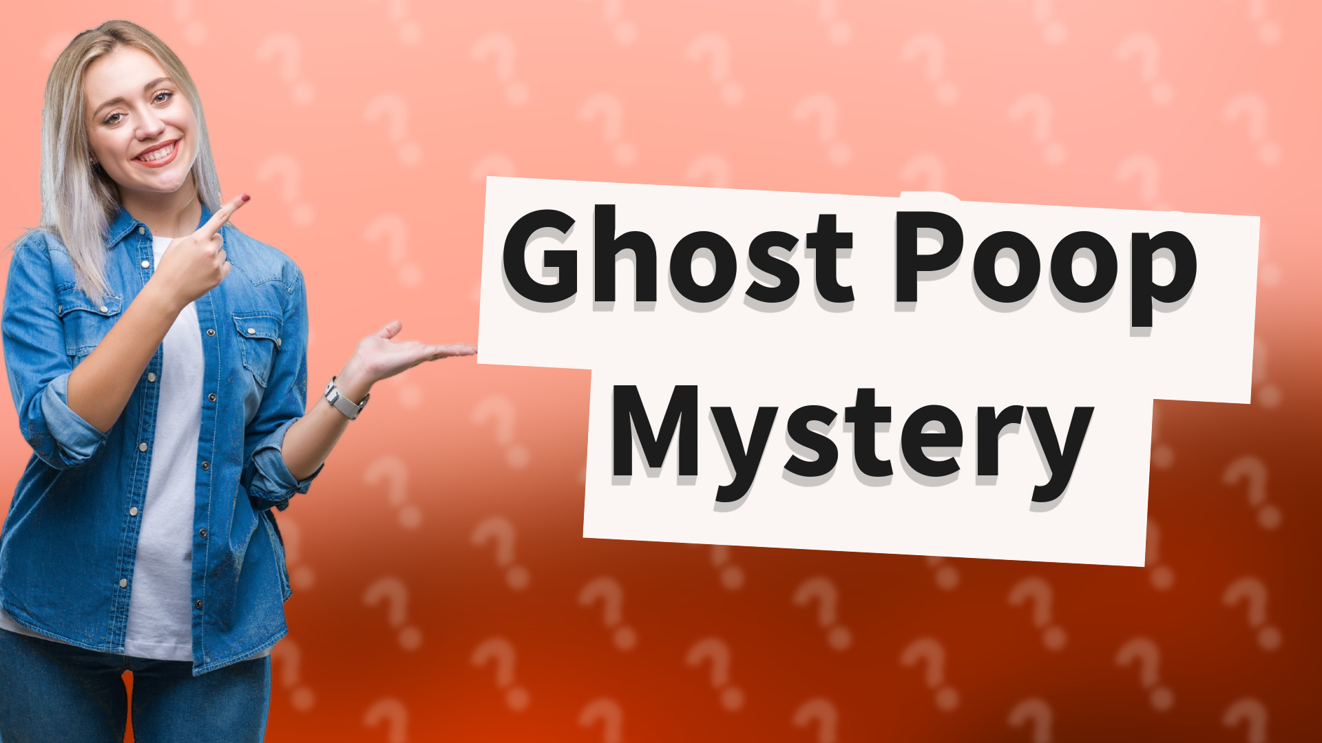 Ghost Poop Mystery