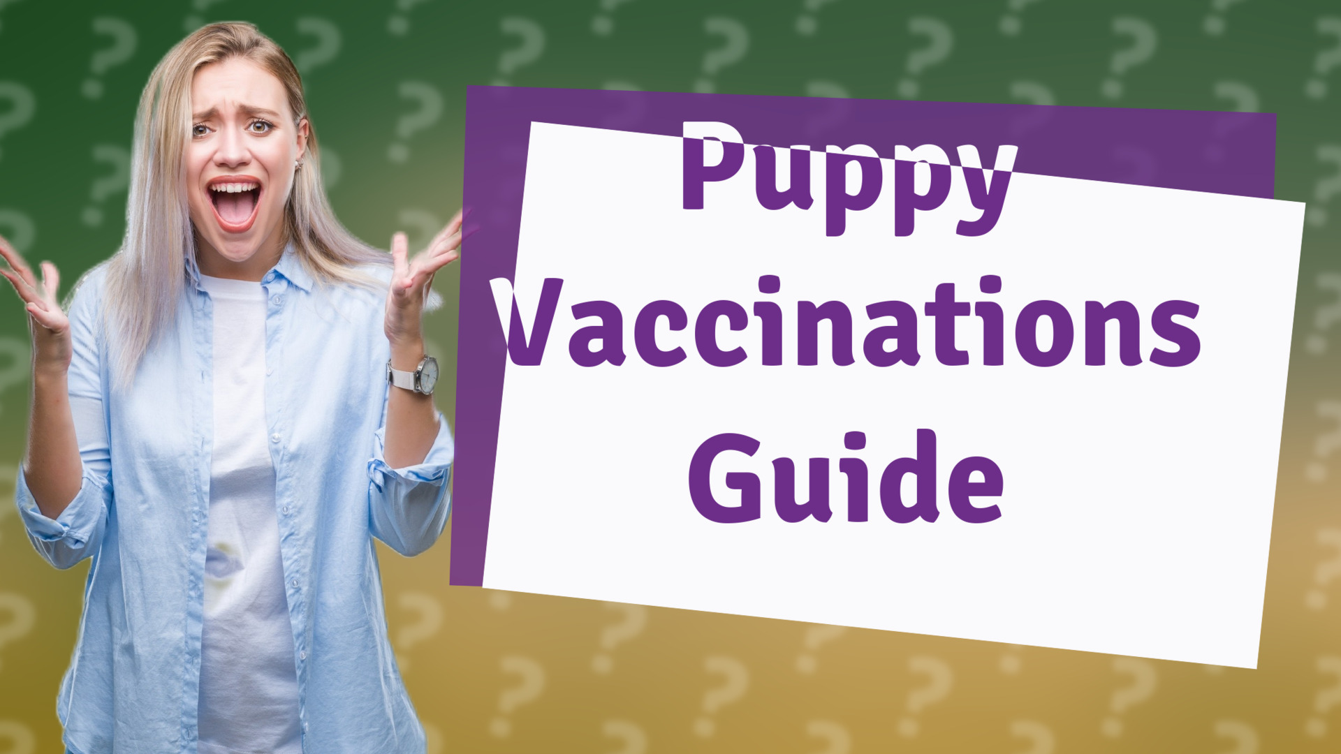 Puppy Vaccinations Guide
