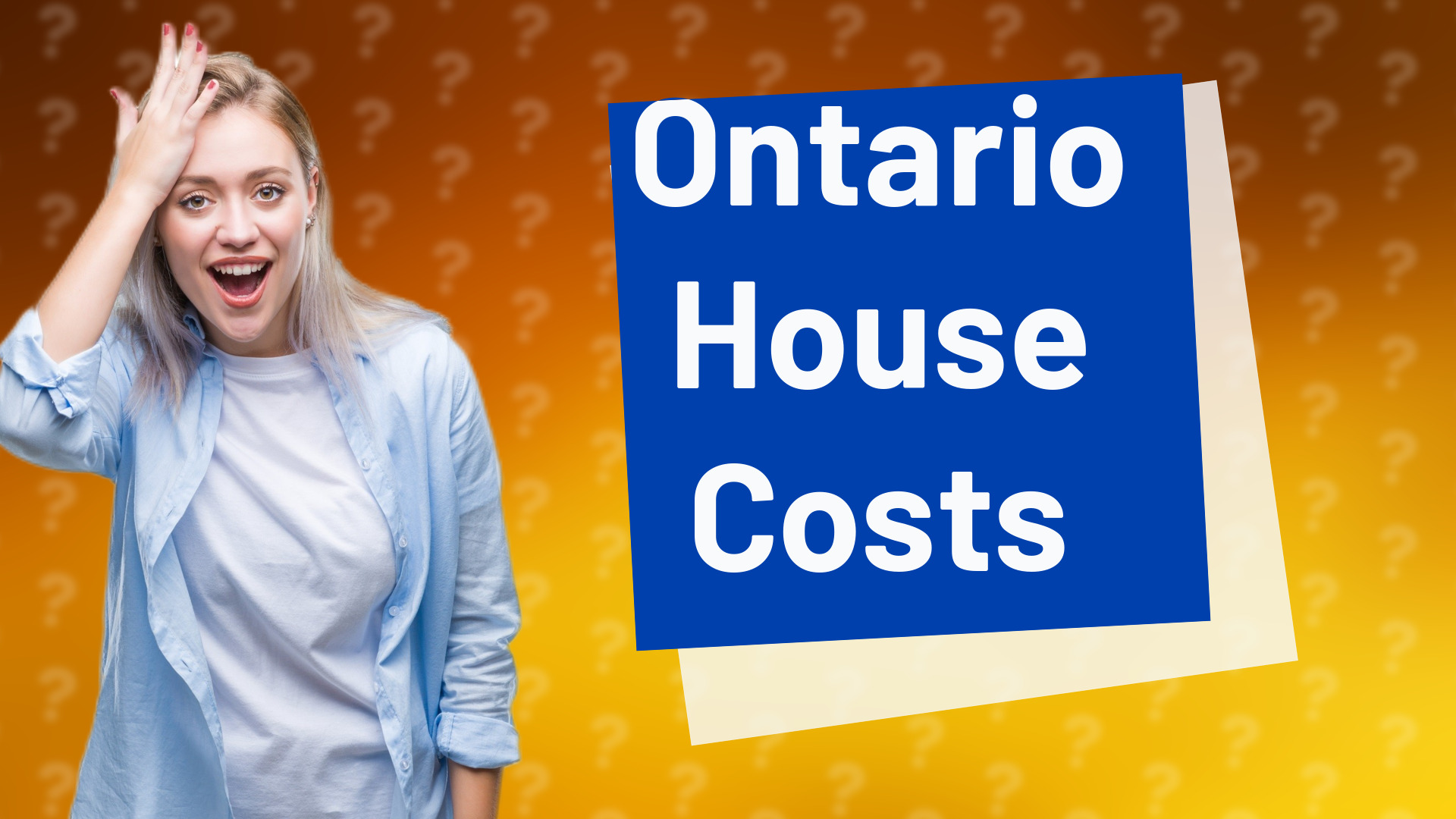 Ontario House Costs