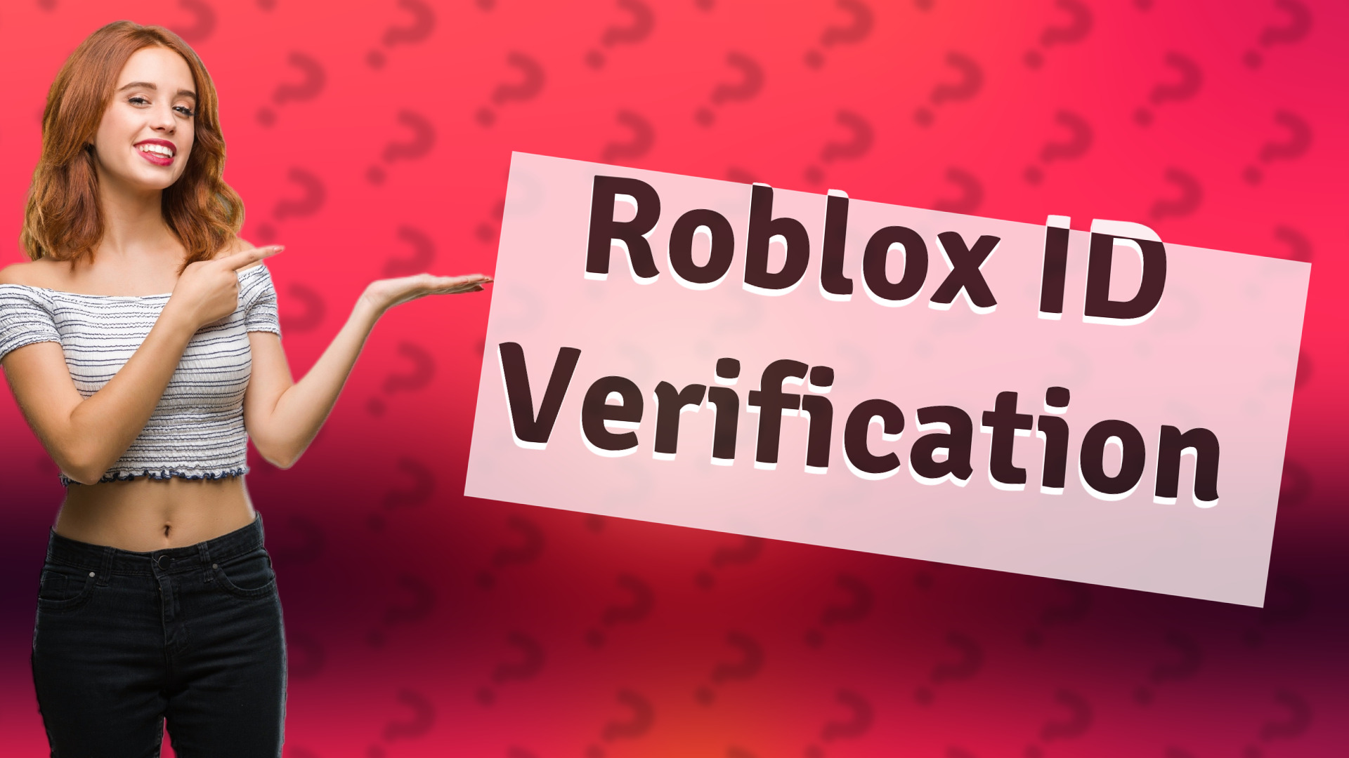 Roblox ID Verification