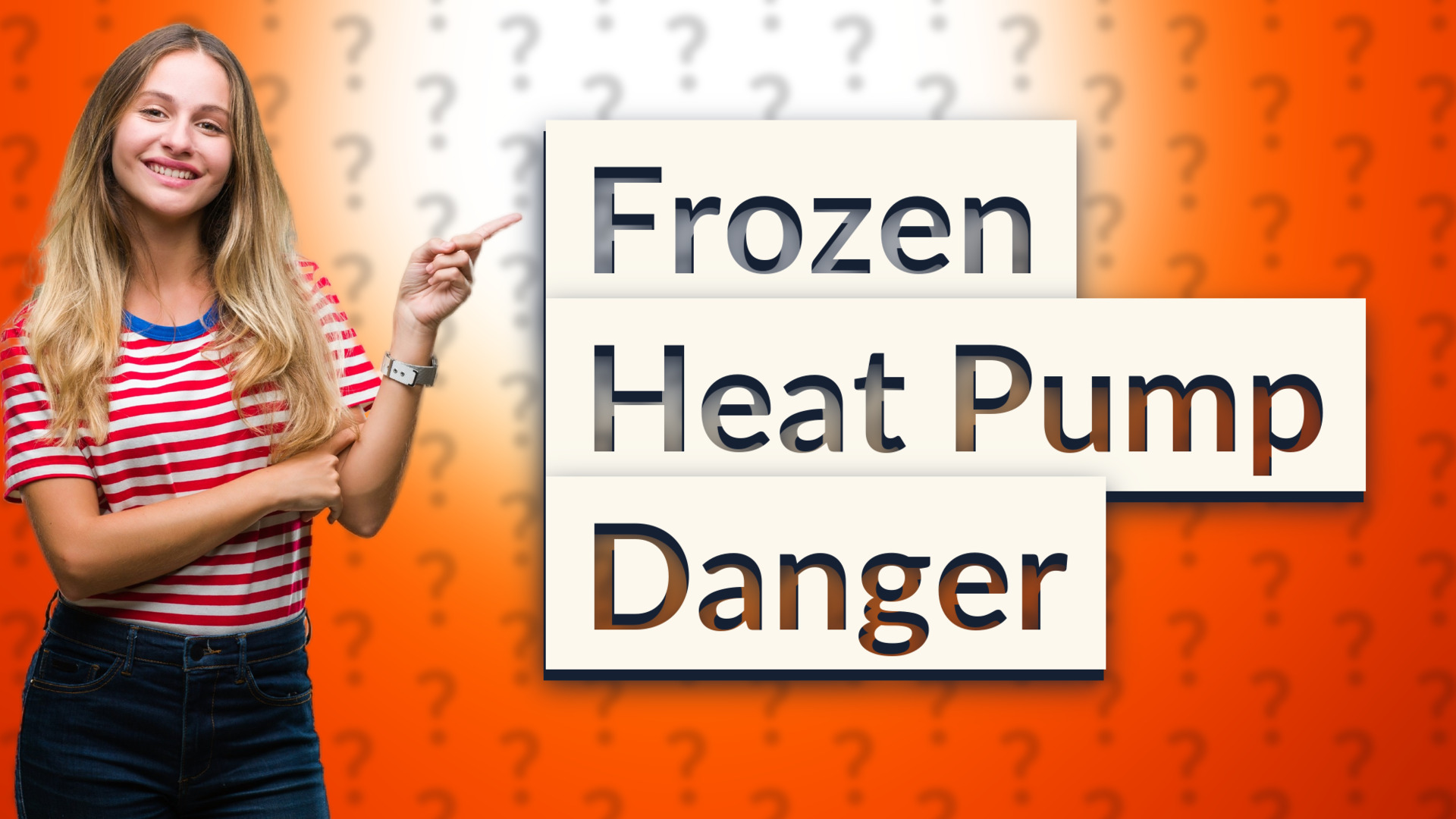 Frozen Heat Pump Danger
