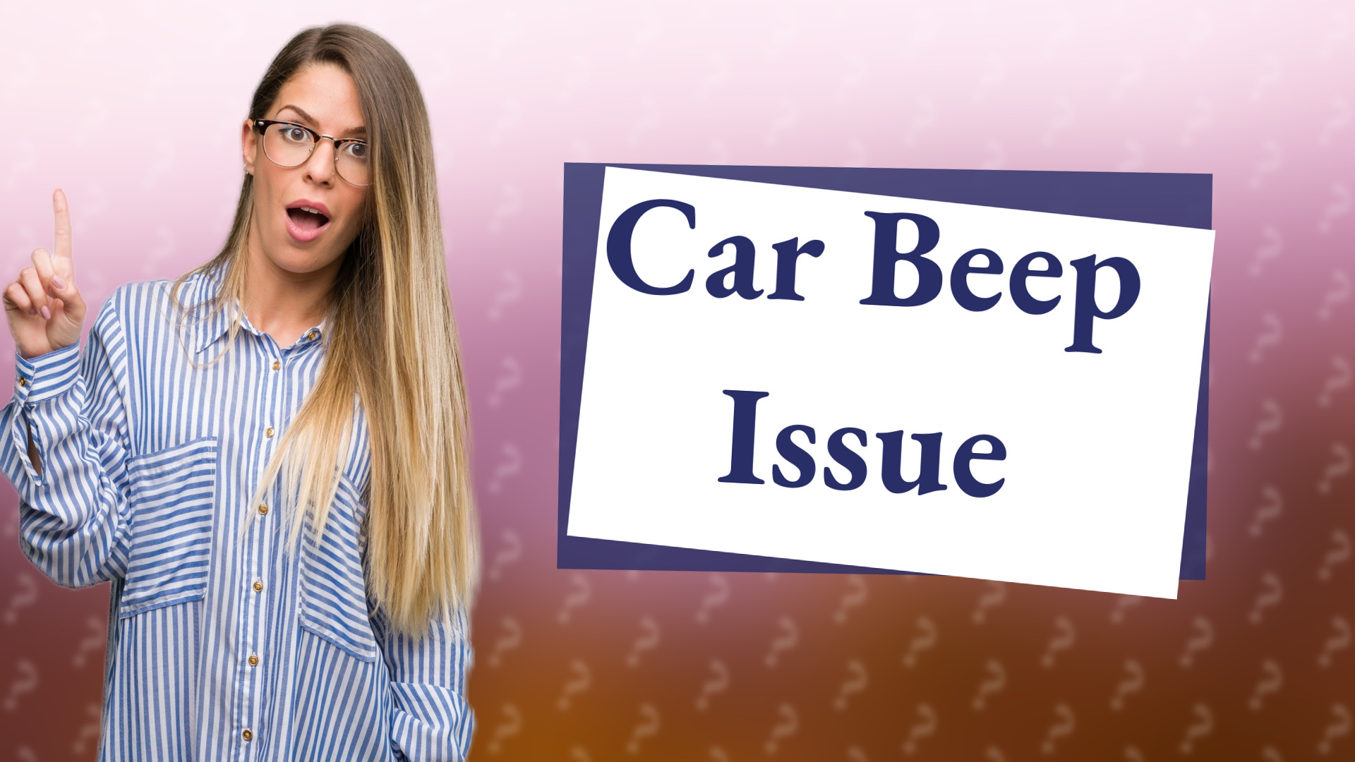 Car Beep Issue