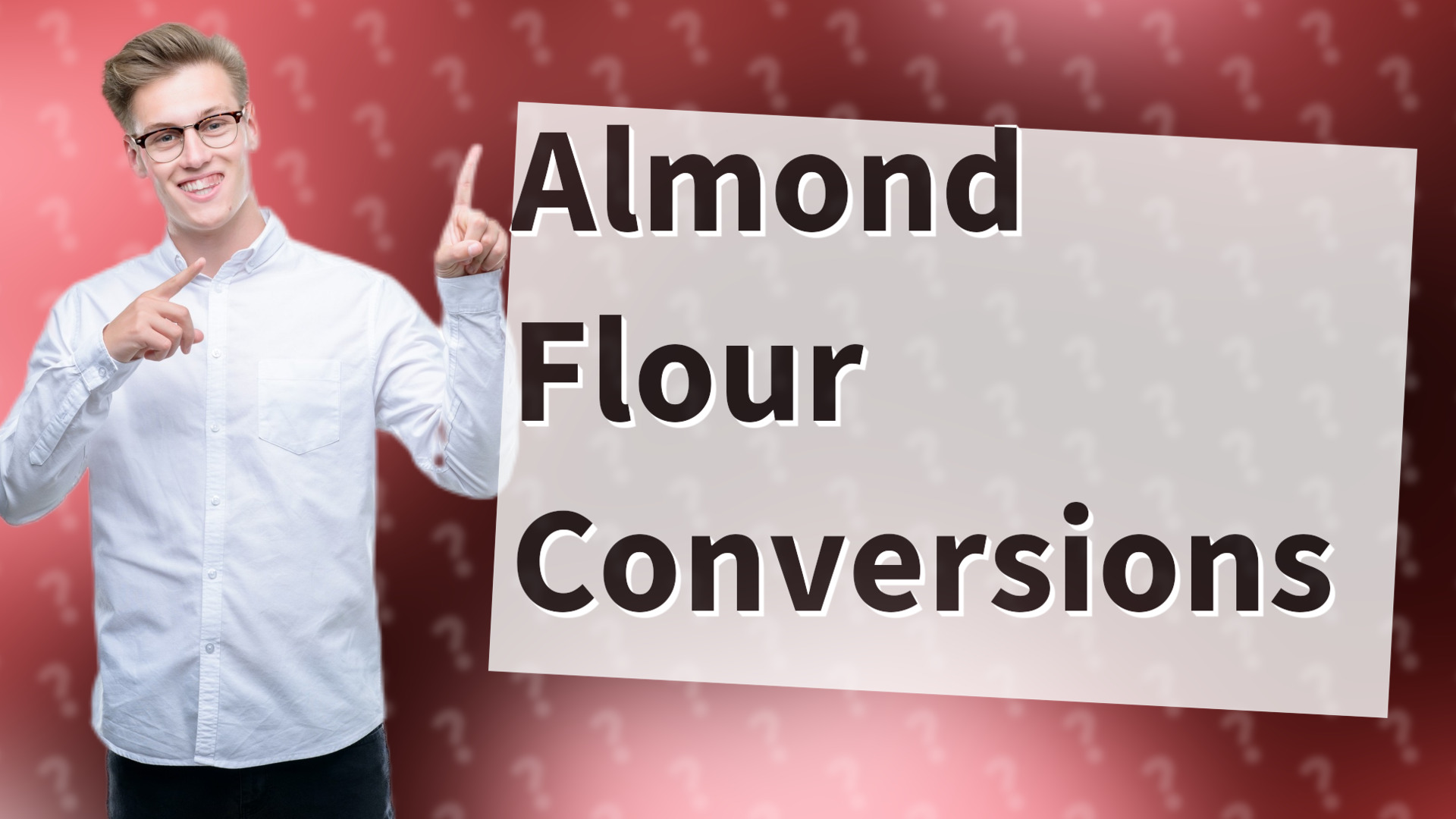 Almond Flour Conversions