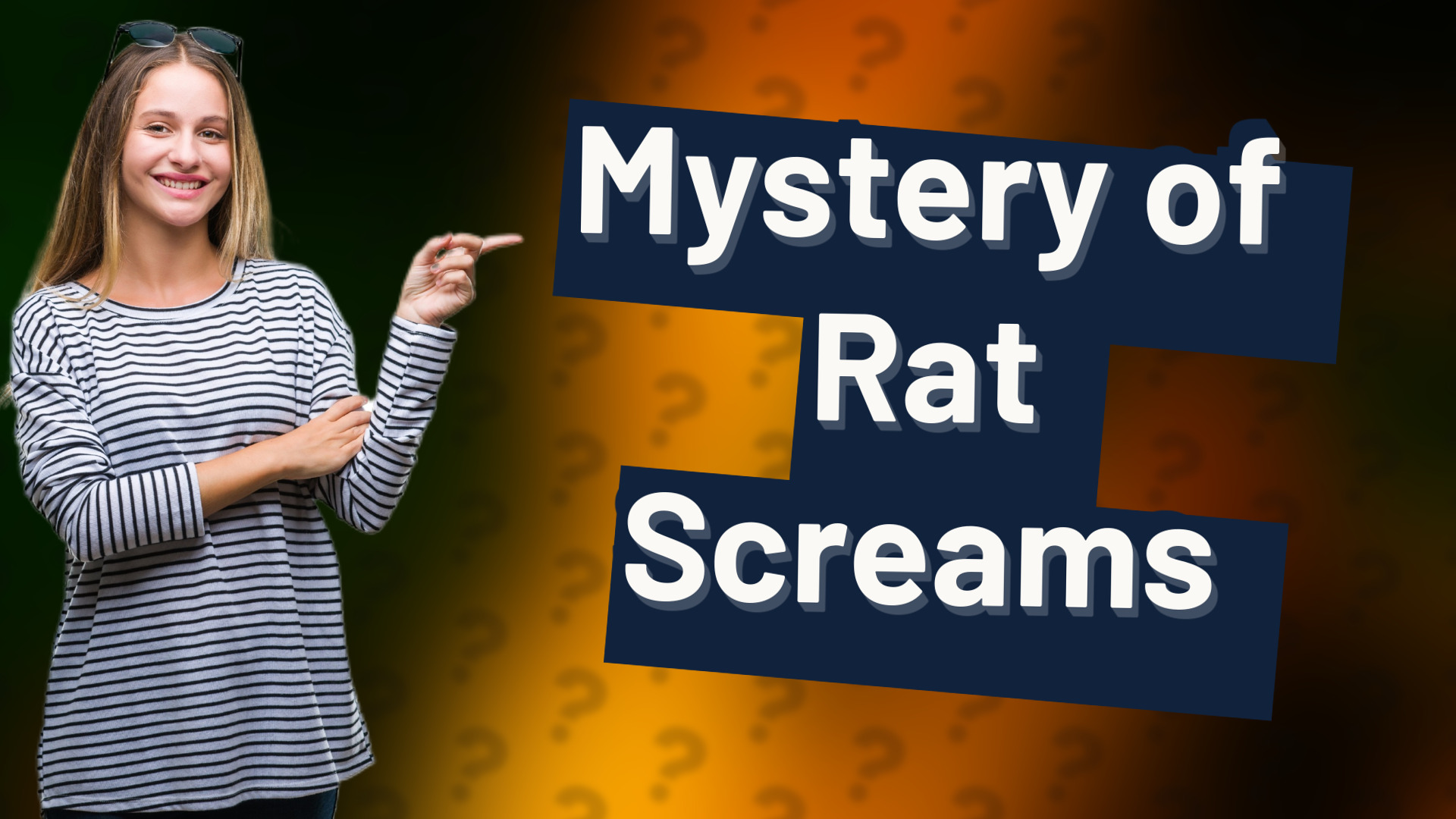Mystery of Rat Screams