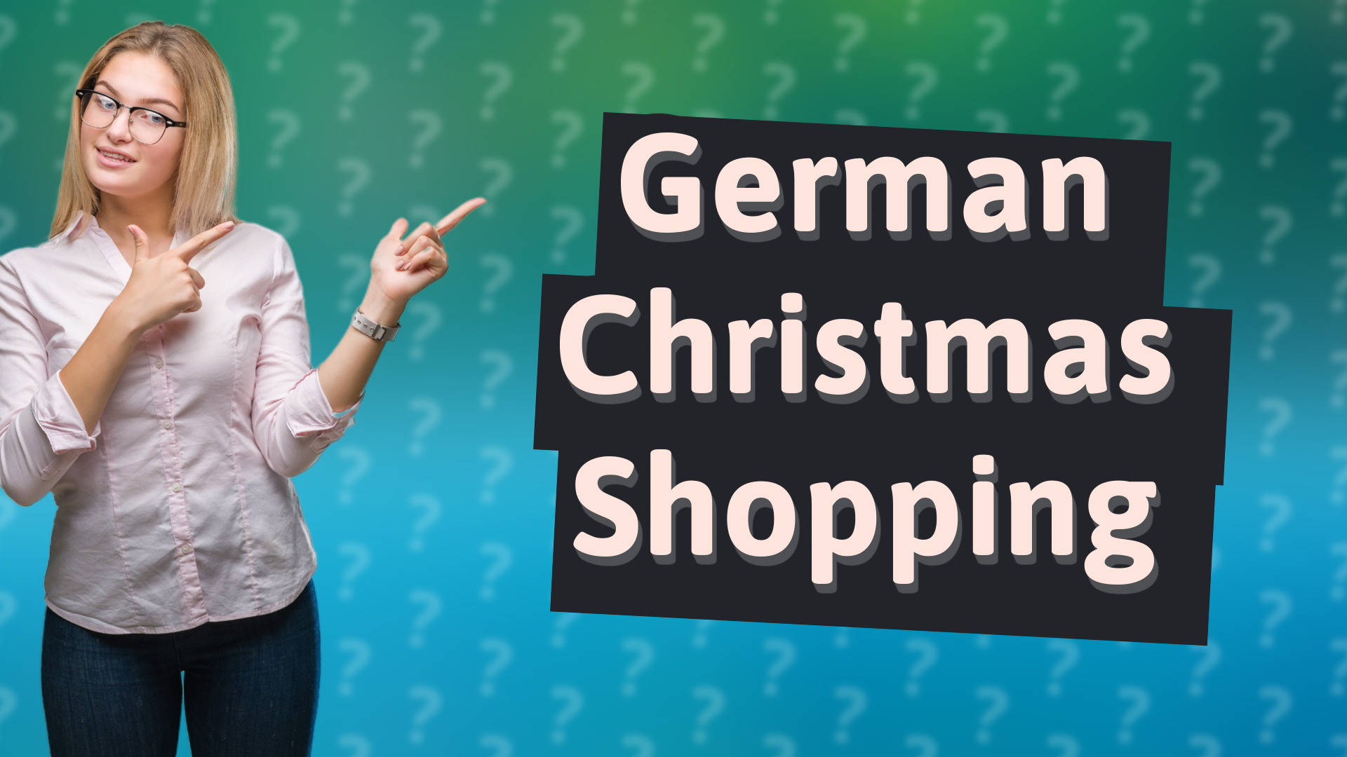 German Christmas Shopping