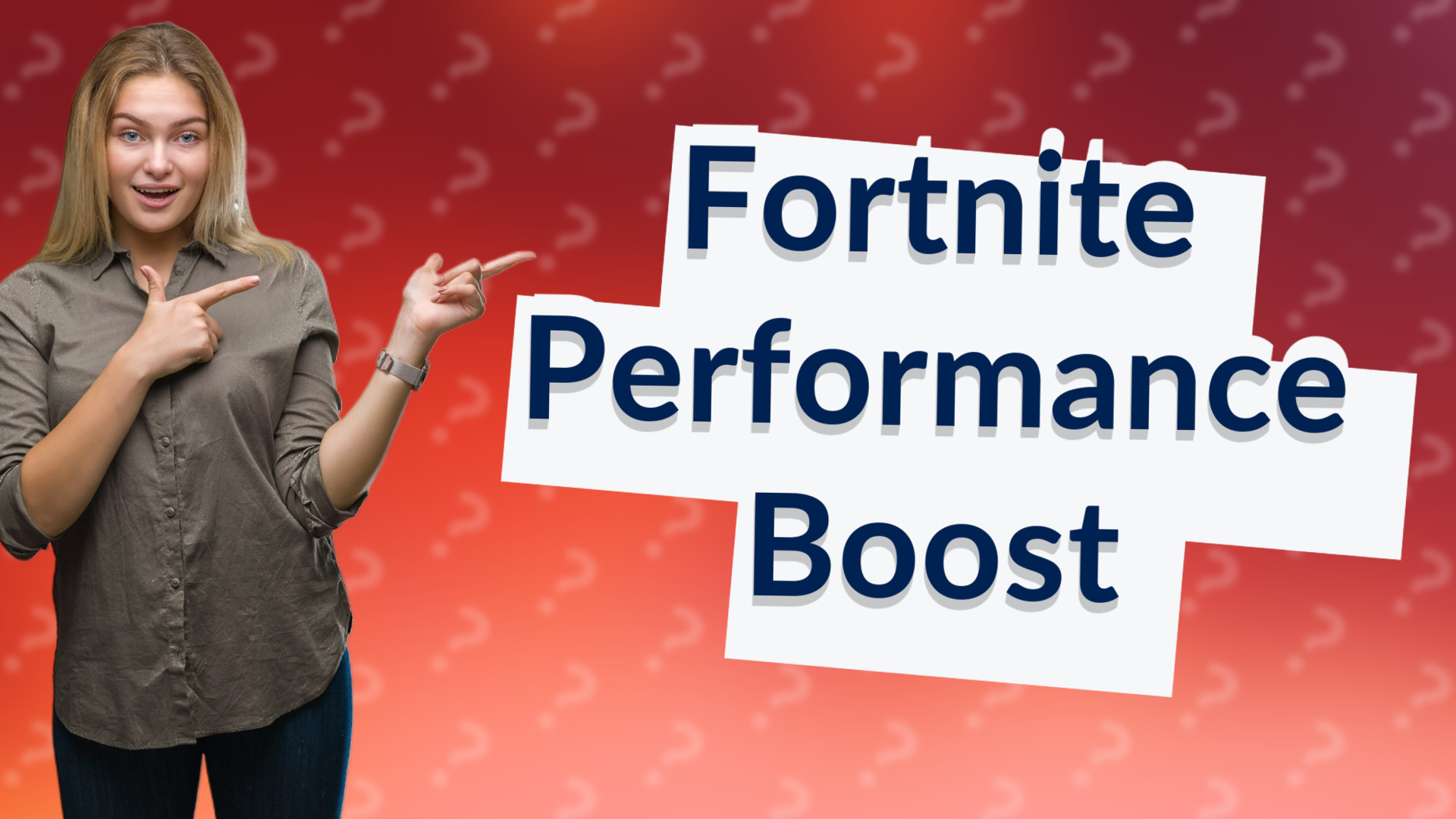 Fortnite Performance Boost
