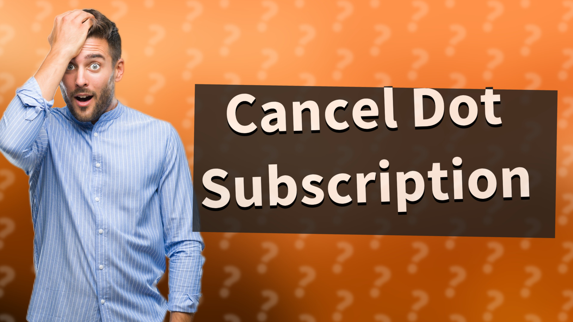 Cancel Dot Subscription