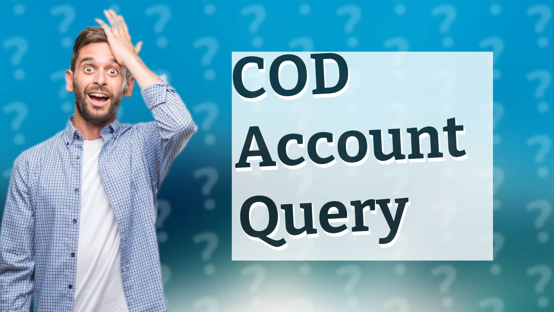 COD Account Query