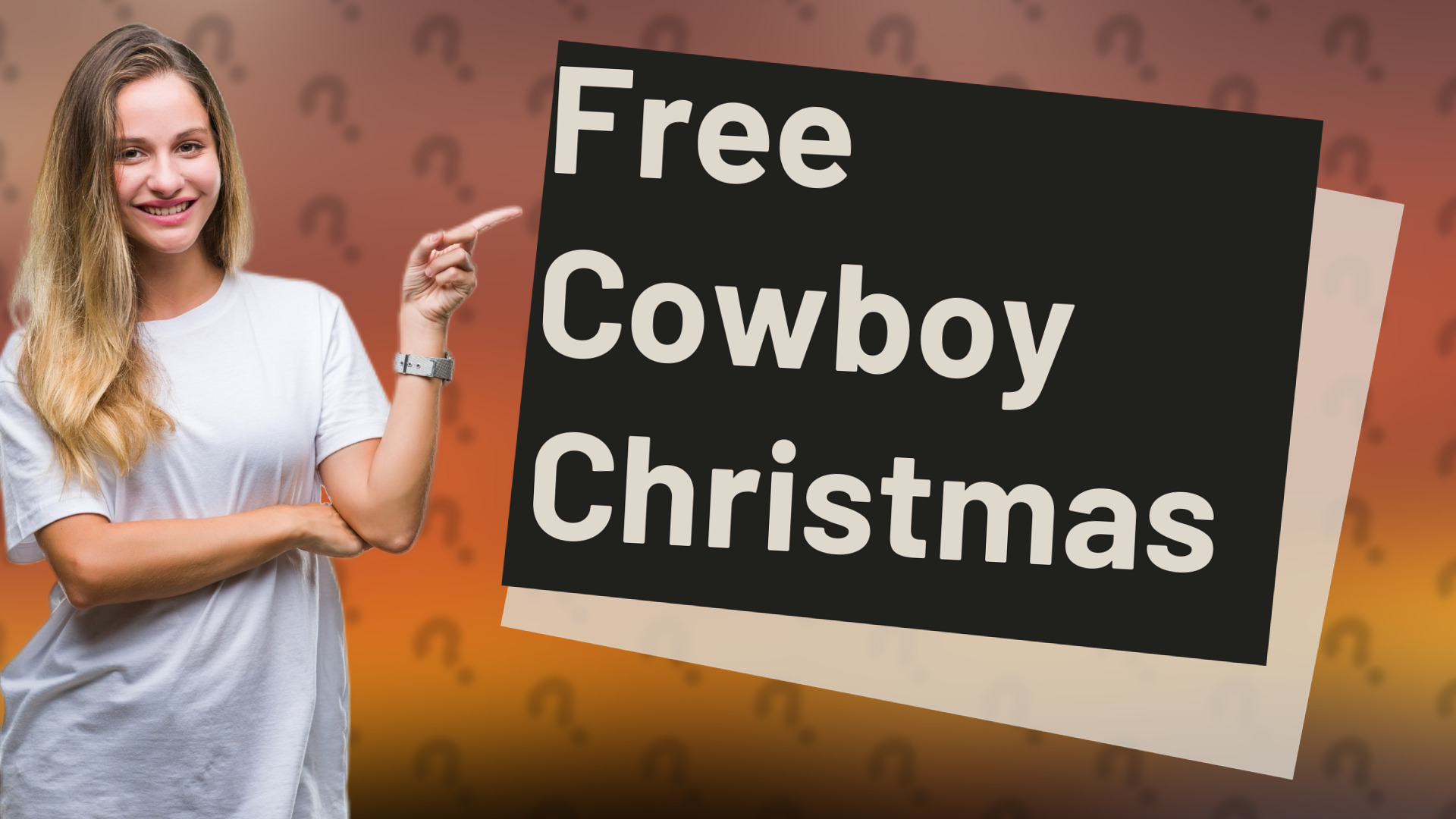 Free Cowboy Christmas