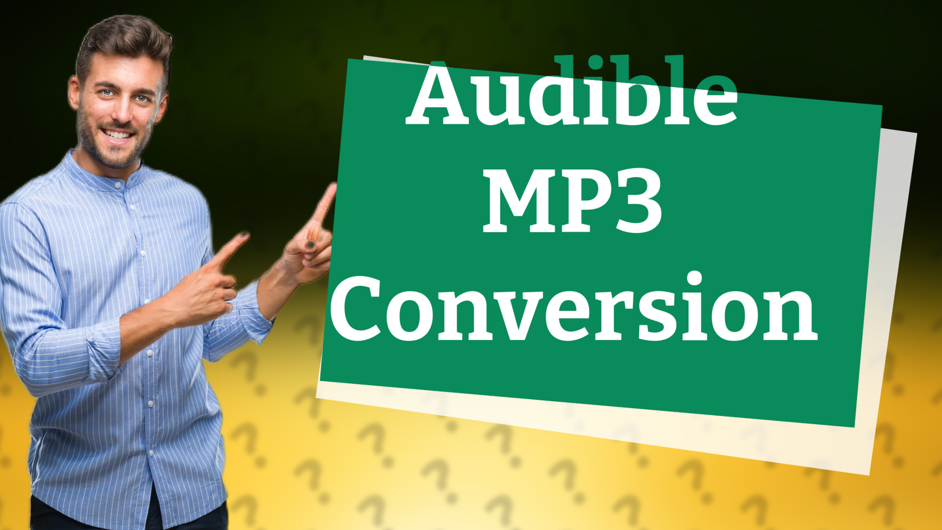 Audible MP3 Conversion