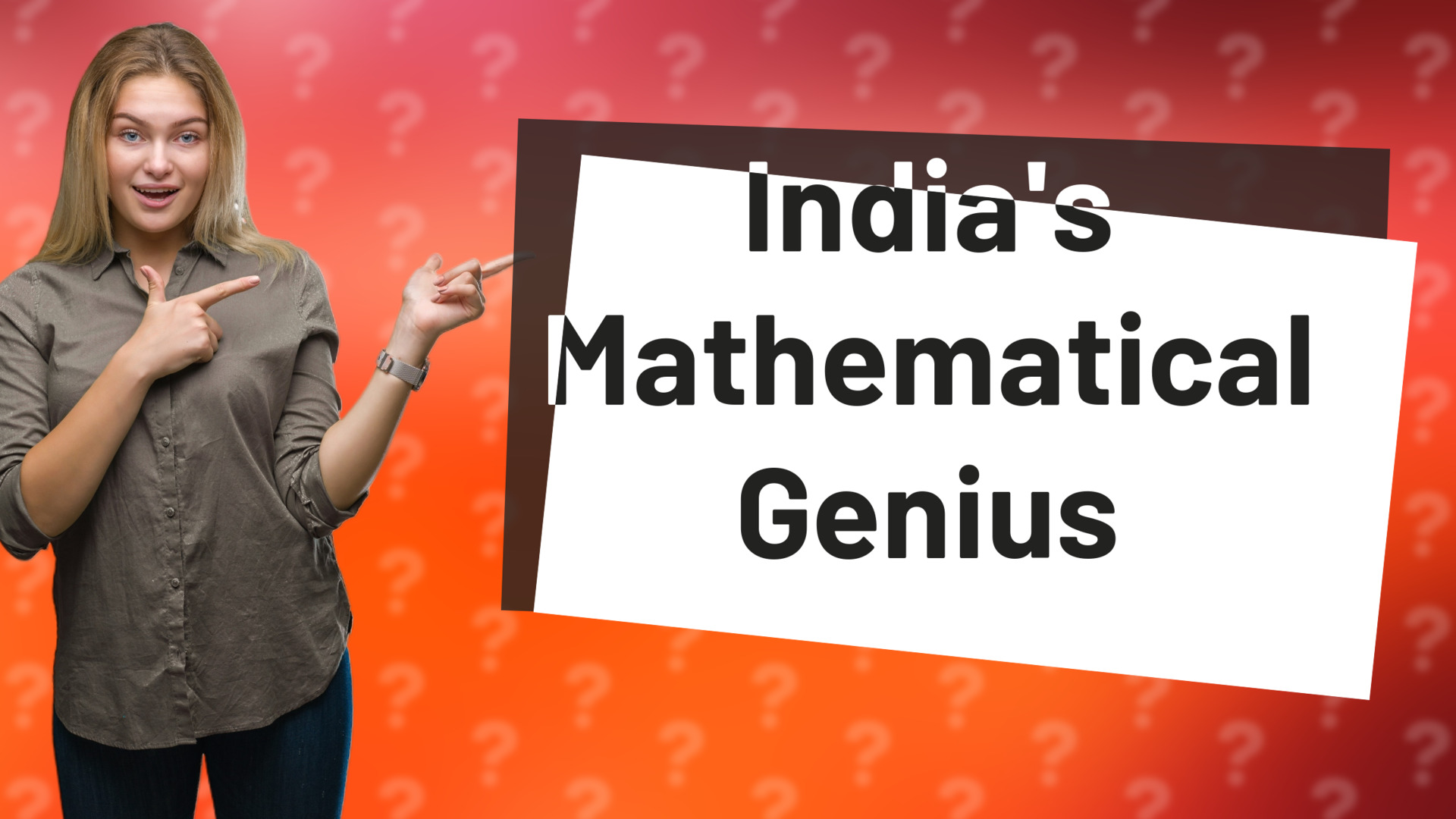 India's Mathematical Genius