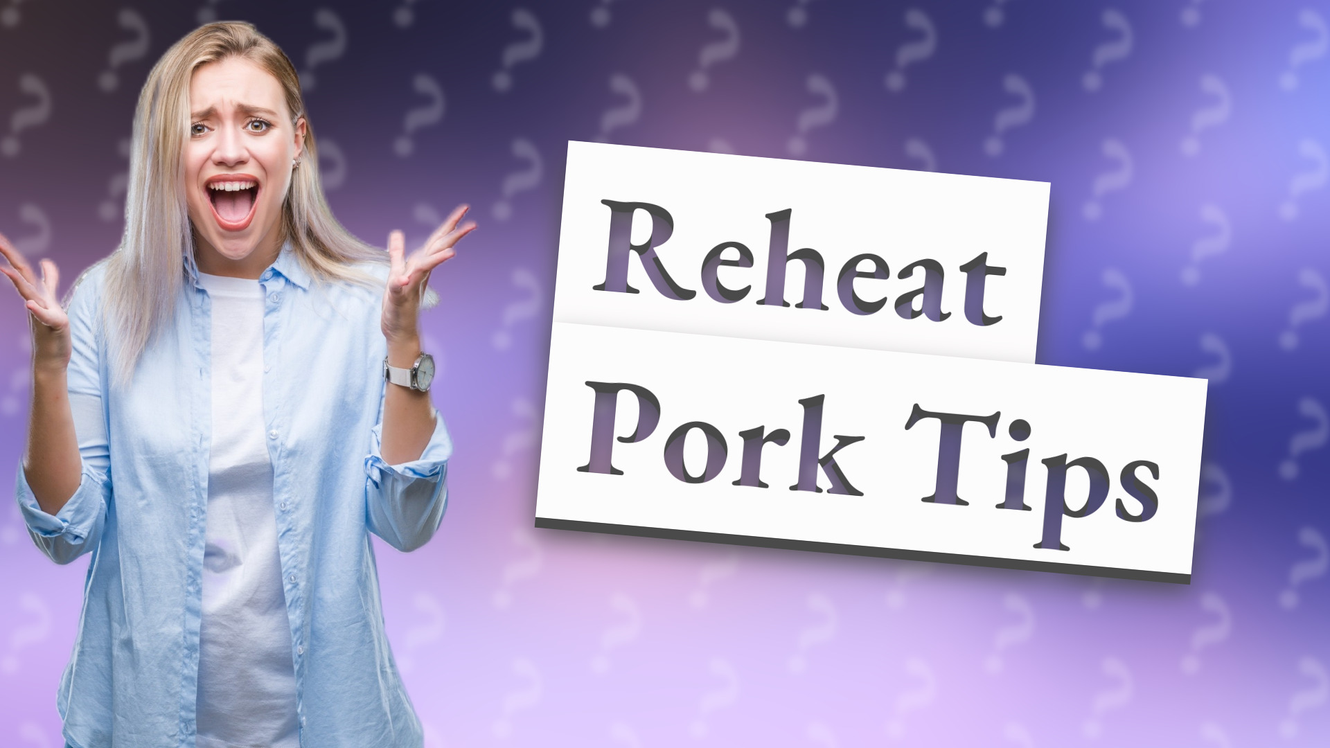 Reheat Pork Tips