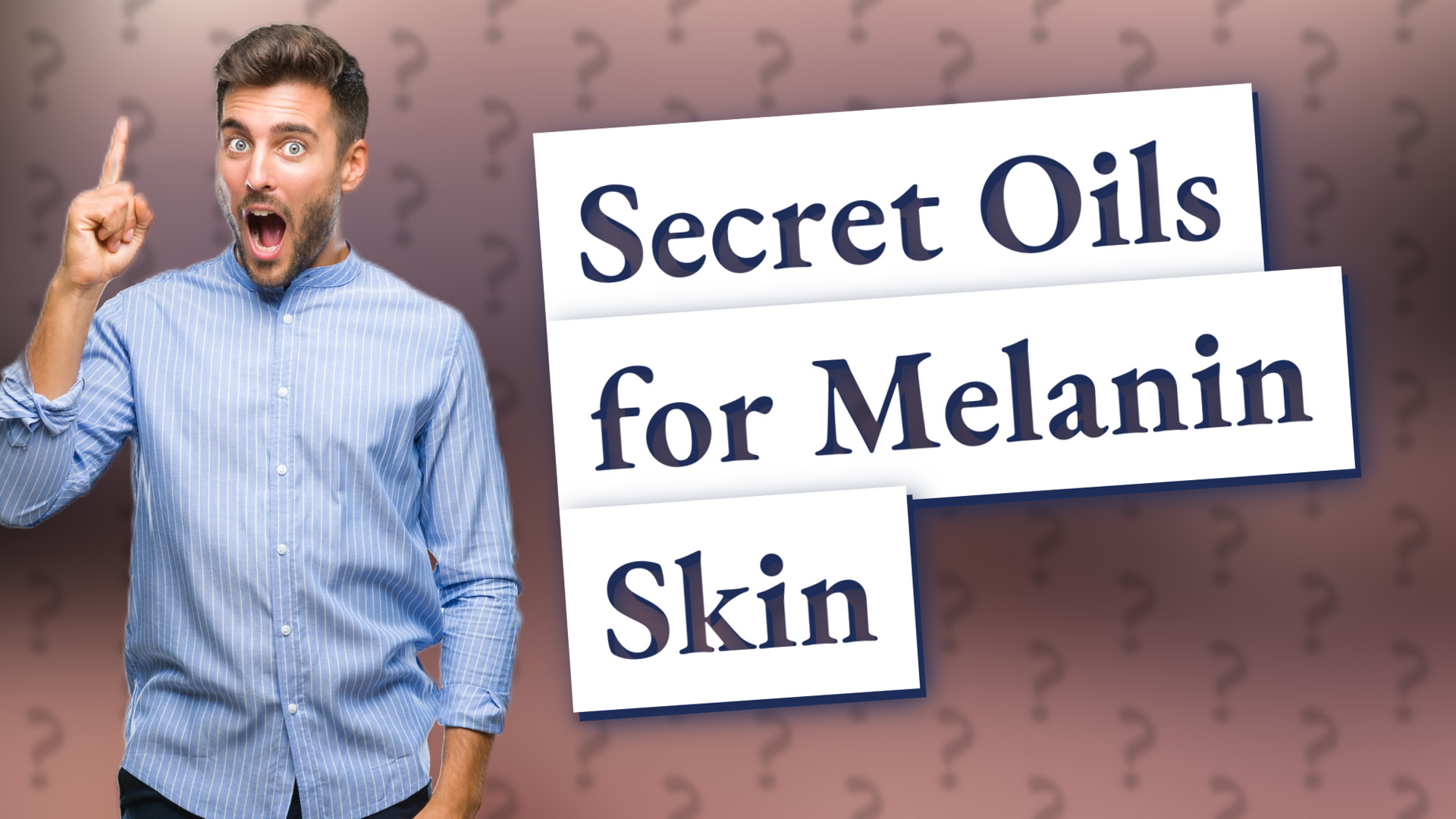 Secret Oils for Melanin Skin