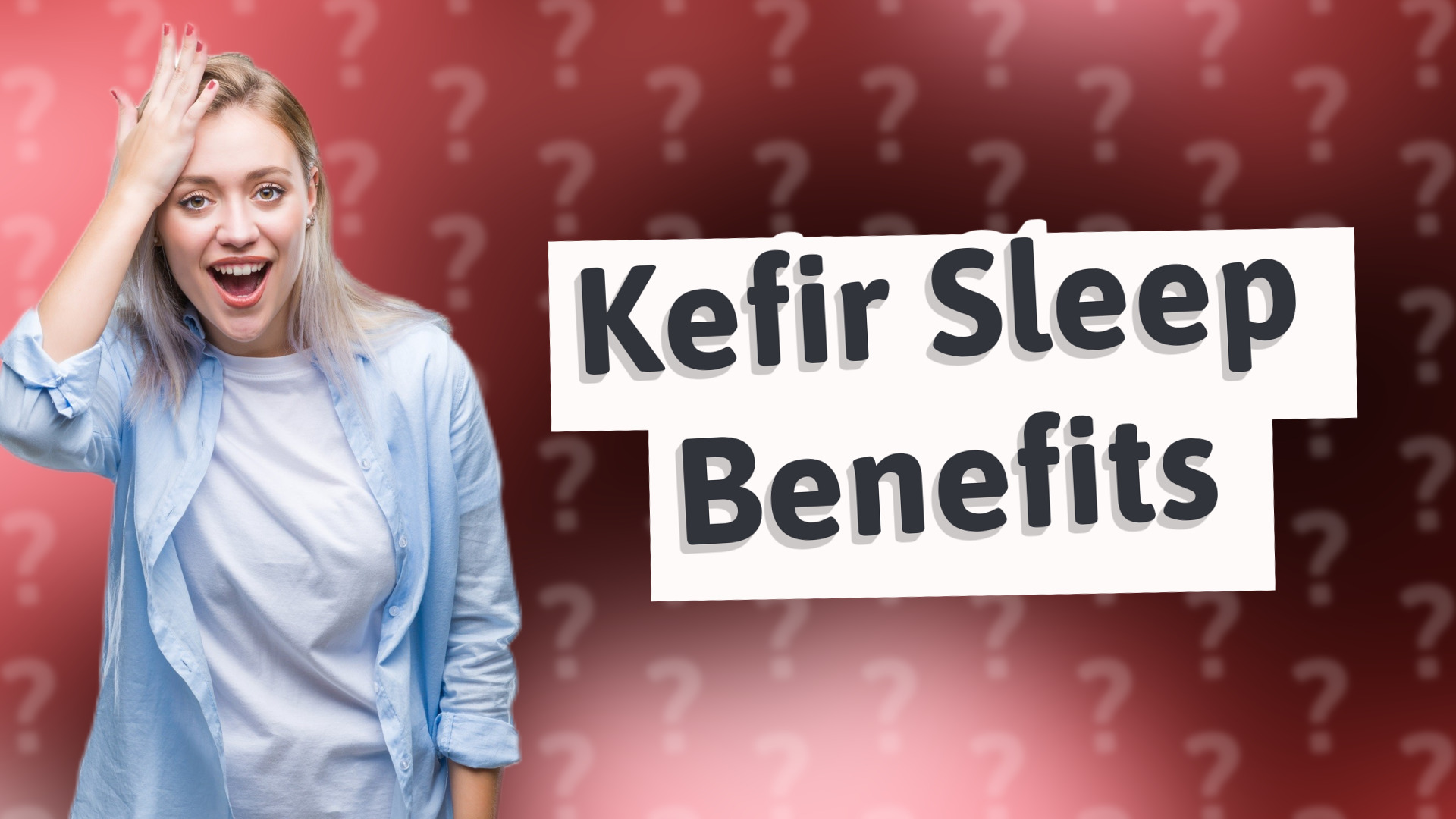 Kefir Sleep Benefits