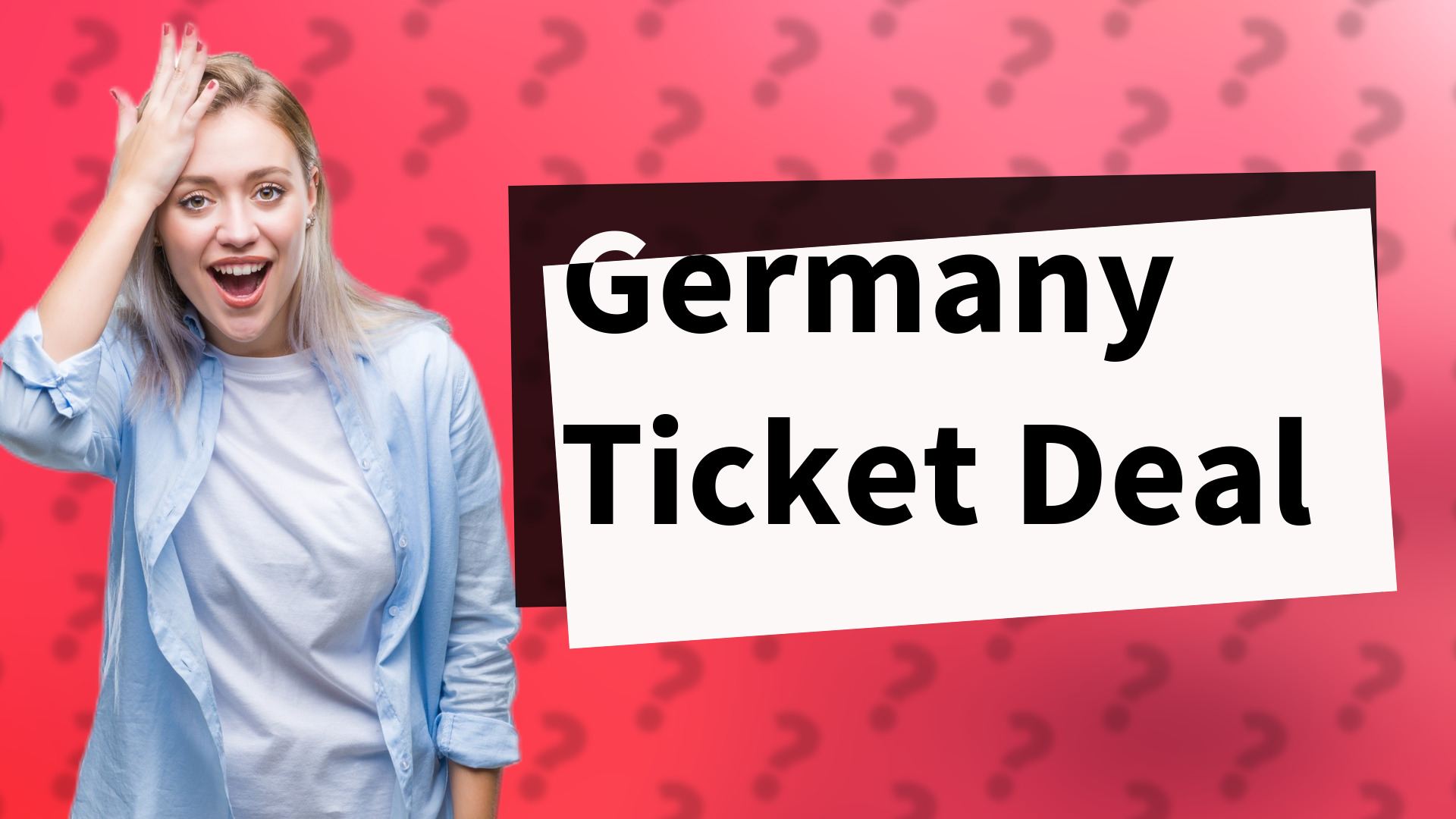 Germany Ticket Deal