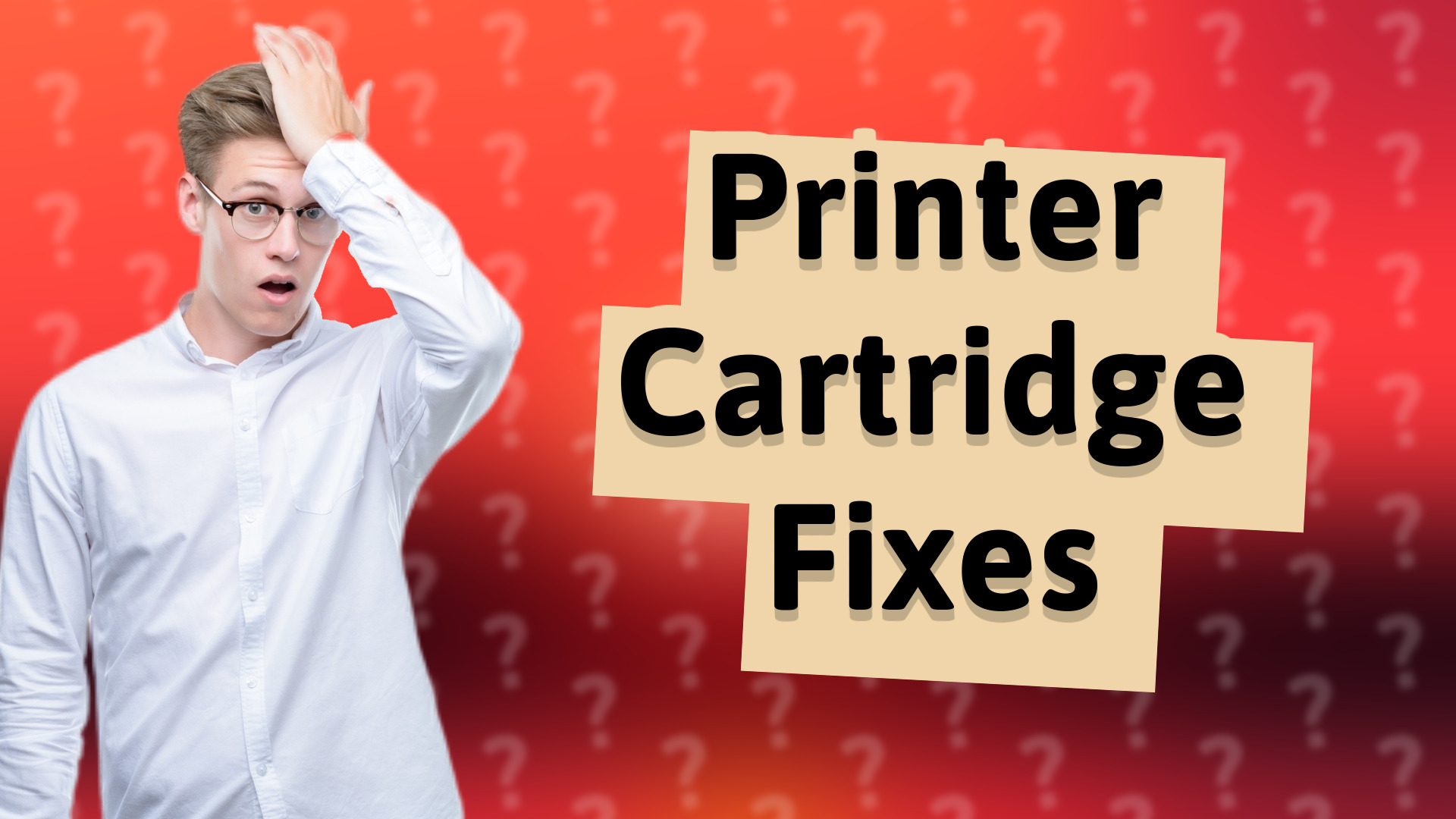 Printer Cartridge Fixes