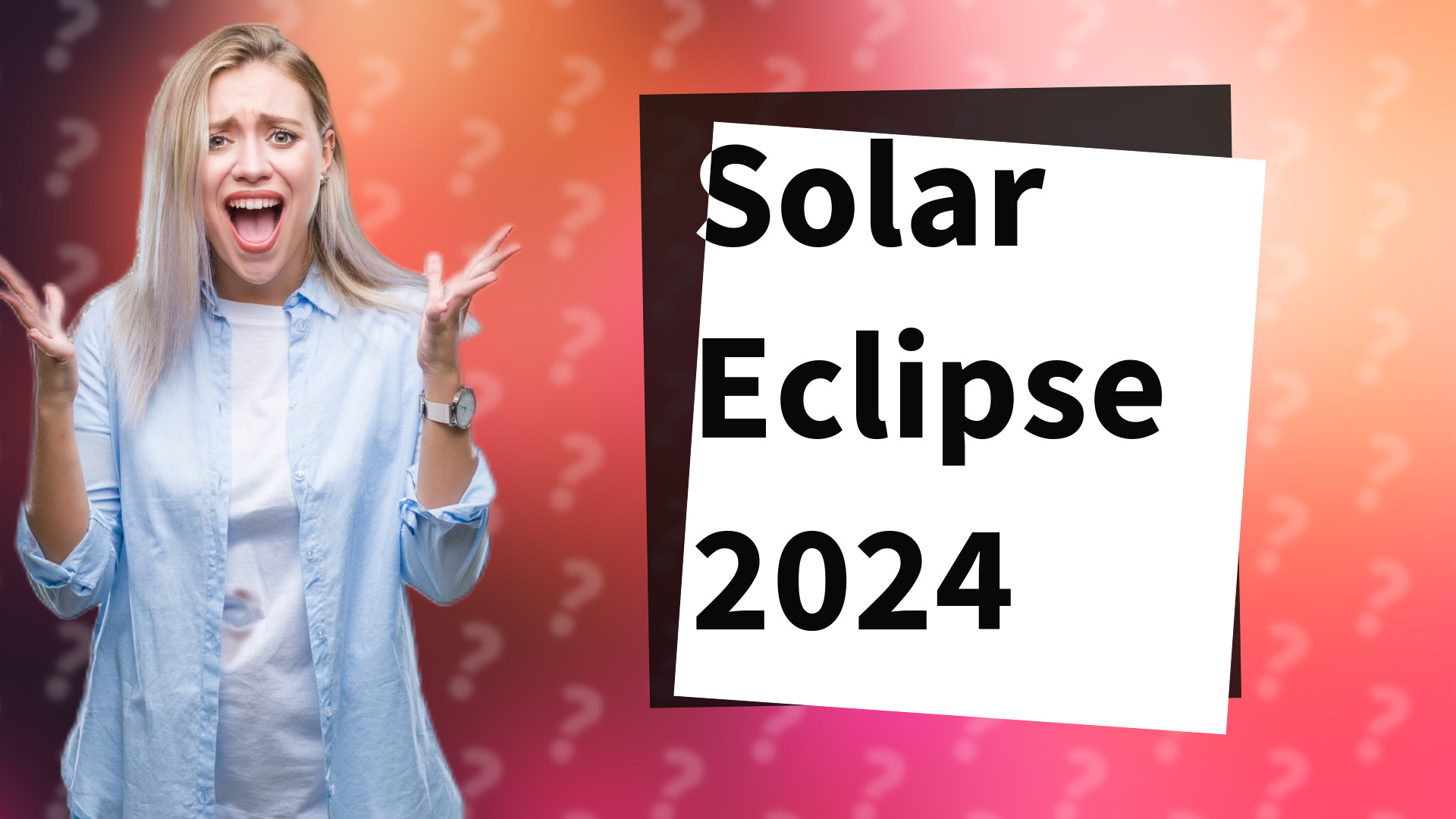 Solar Eclipse 2024