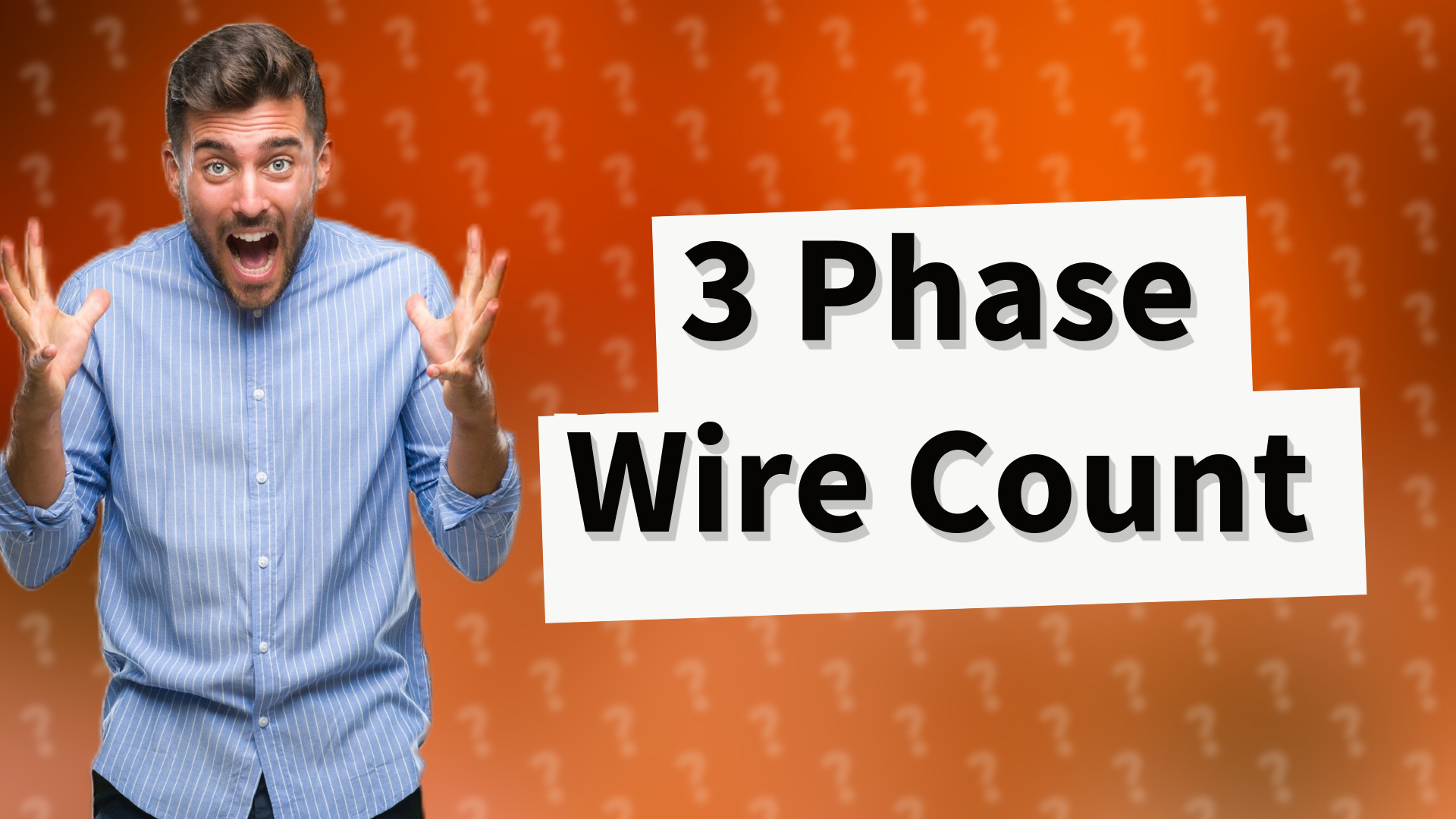 3 Phase Wire Count