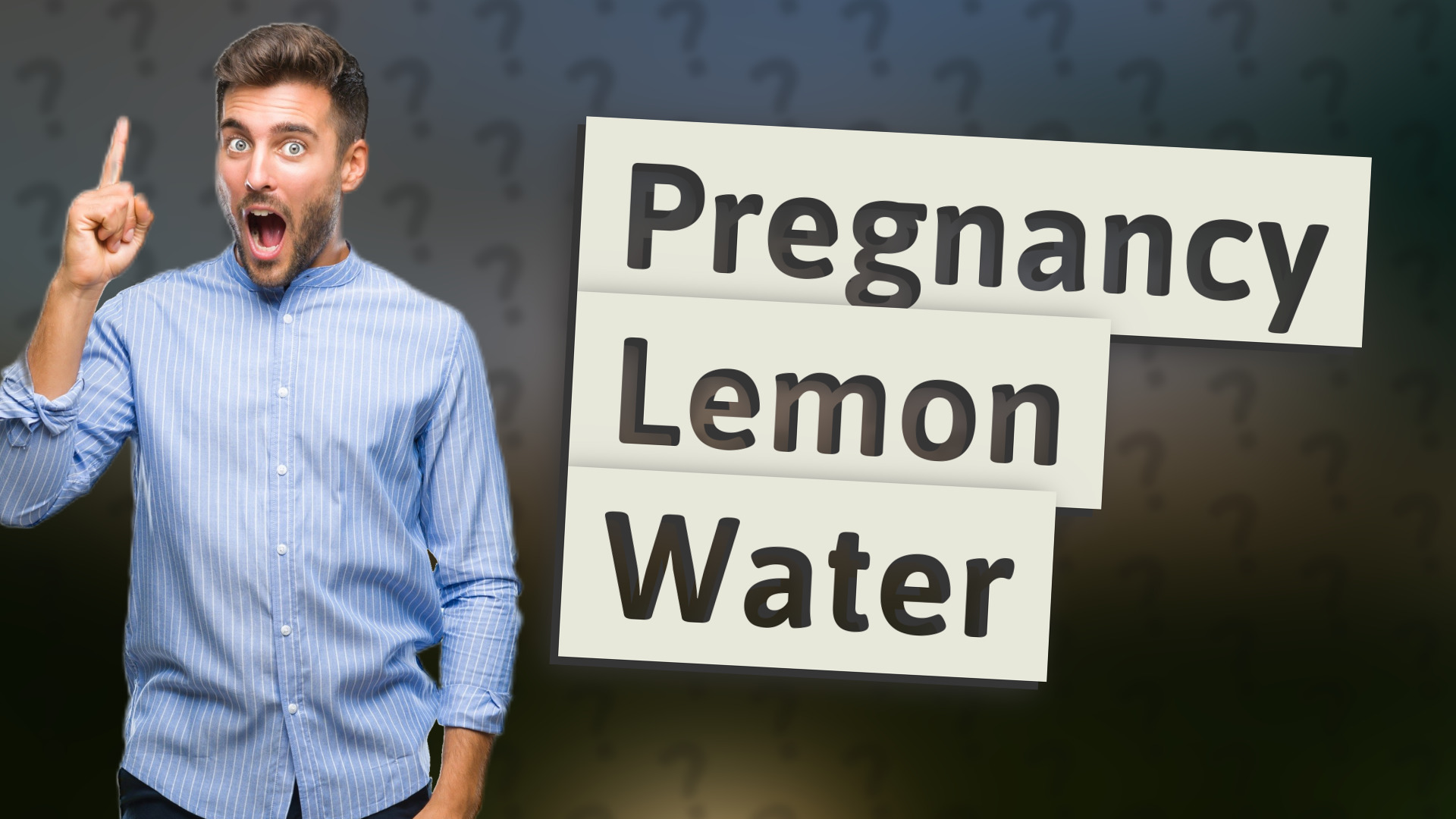 Pregnancy Lemon Water
