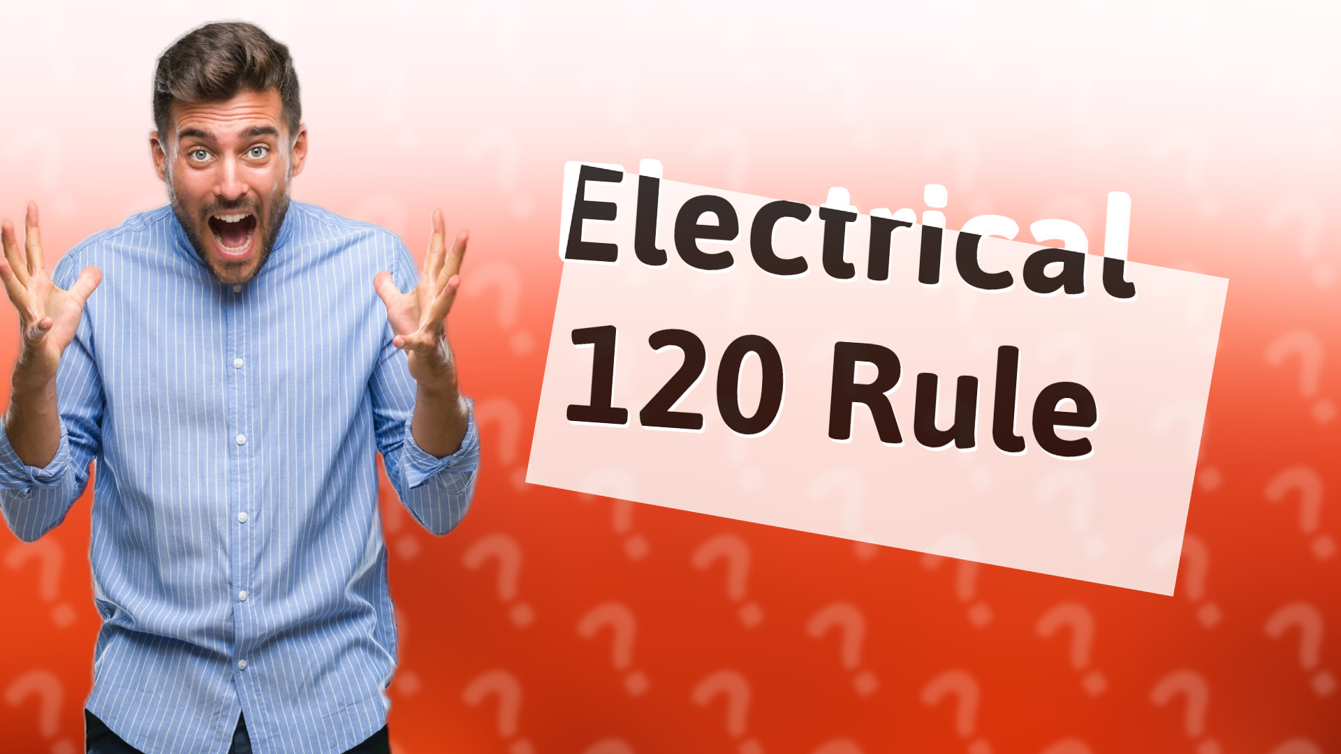 Electrical 120 Rule