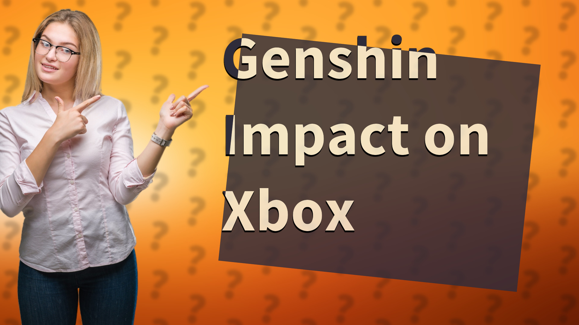Genshin Impact on Xbox