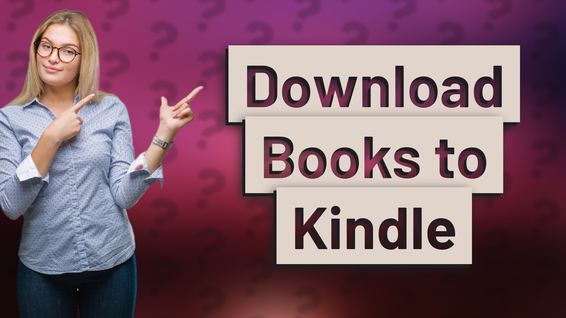 Download Books to Kindle