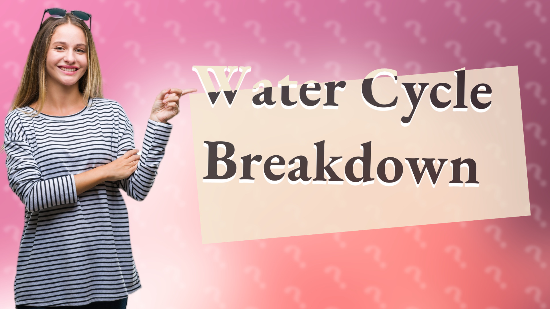 Water Cycle Breakdown