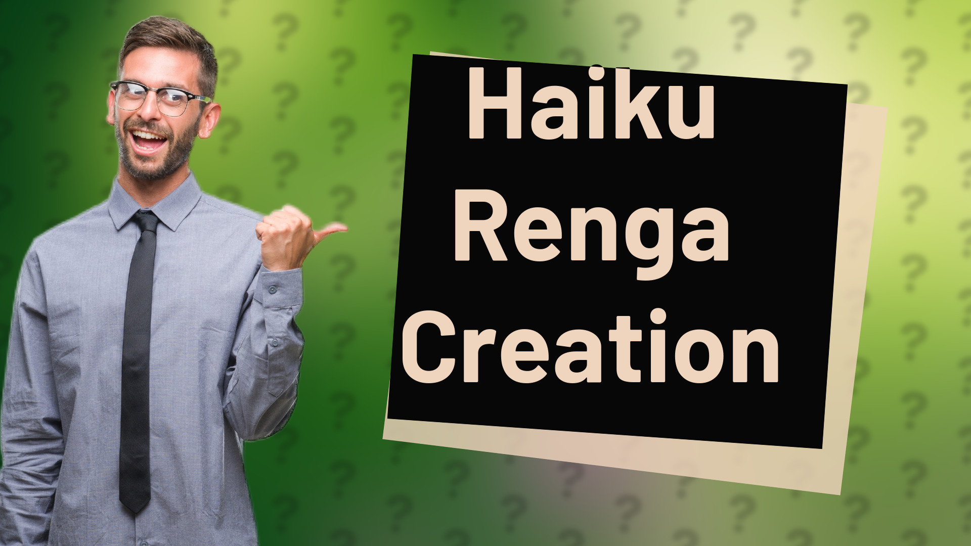 Haiku Renga Creation