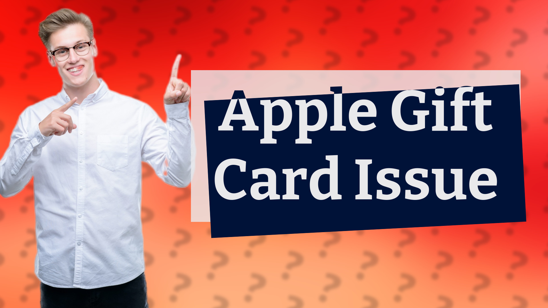 Apple Gift Card Issue