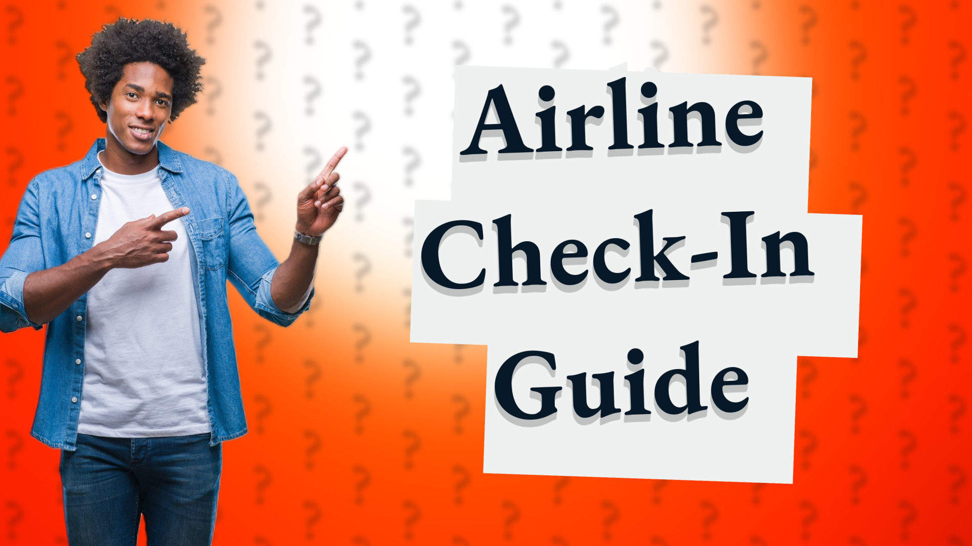 Airline Check-In Guide