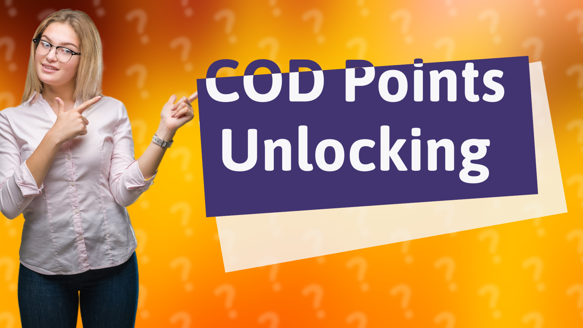 COD Points Unlocking