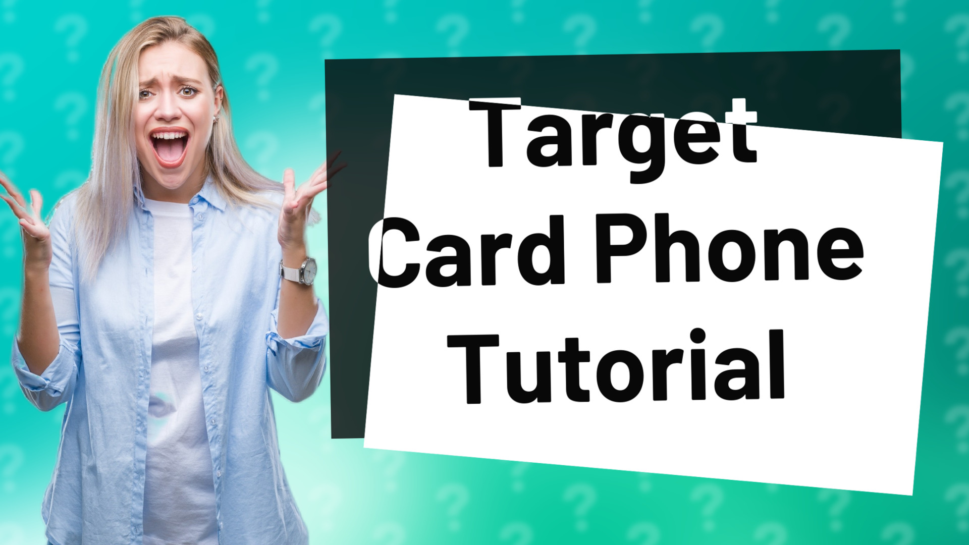 Target Card Phone Tutorial
