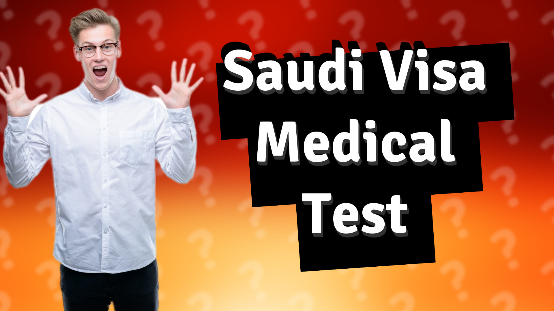 Saudi Visa Medical Test