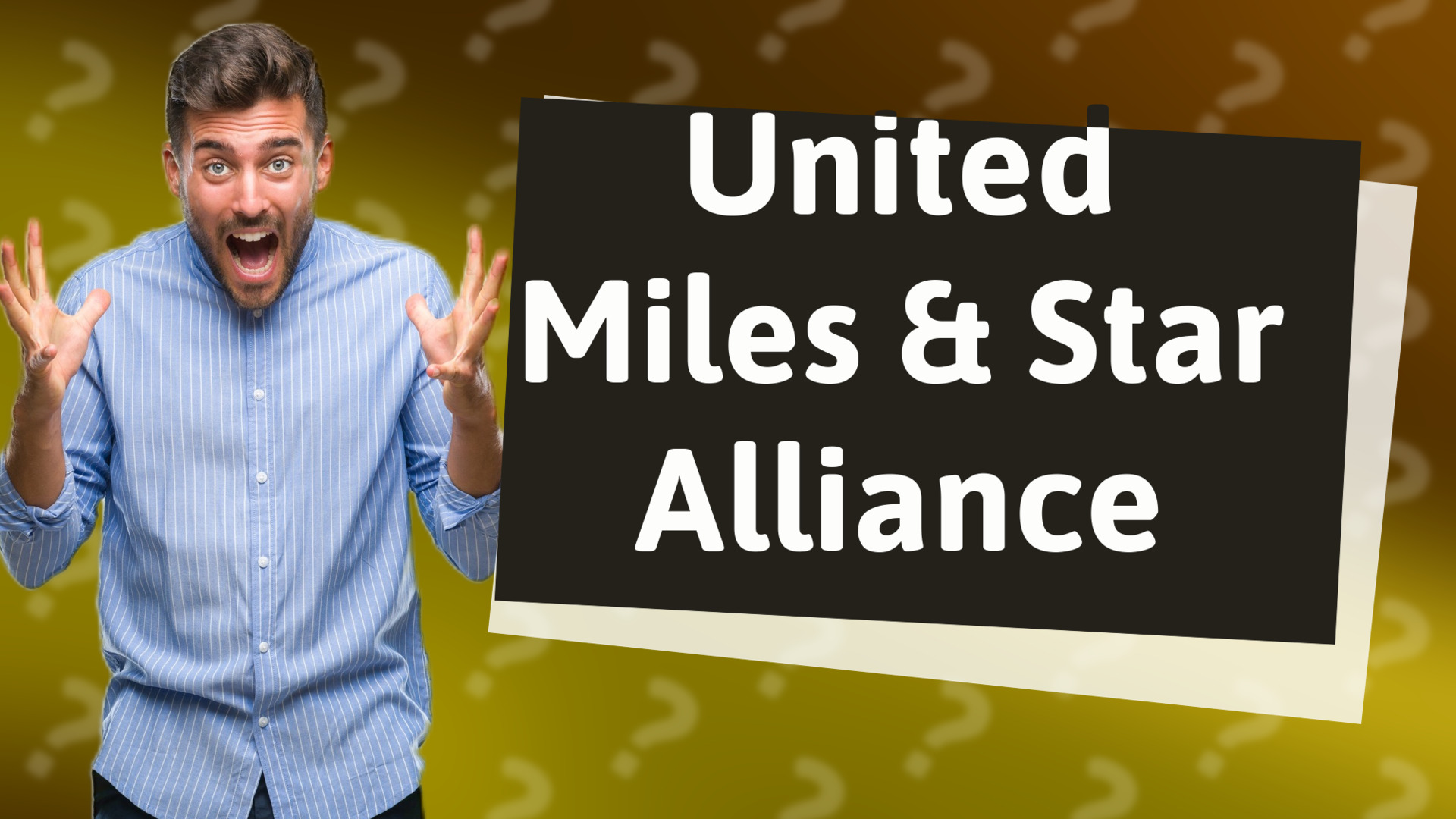 United Miles & Star Alliance
