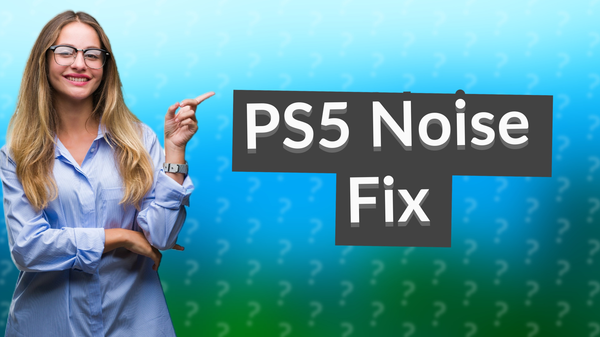 PS5 Noise Fix